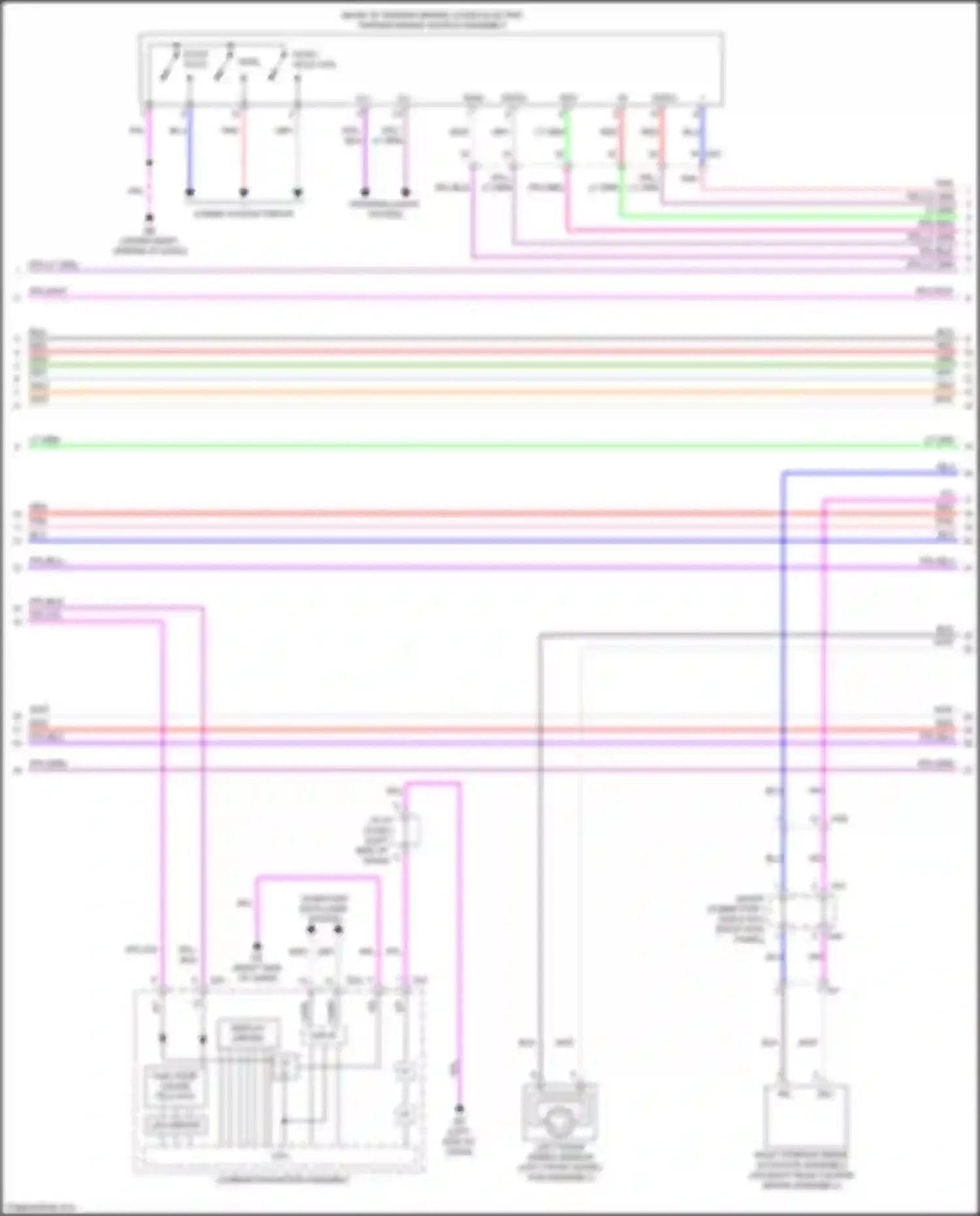 Wiring diagram ppl/lt grn for Lexus NX AZ20 (2021-2024) (91 of 105)