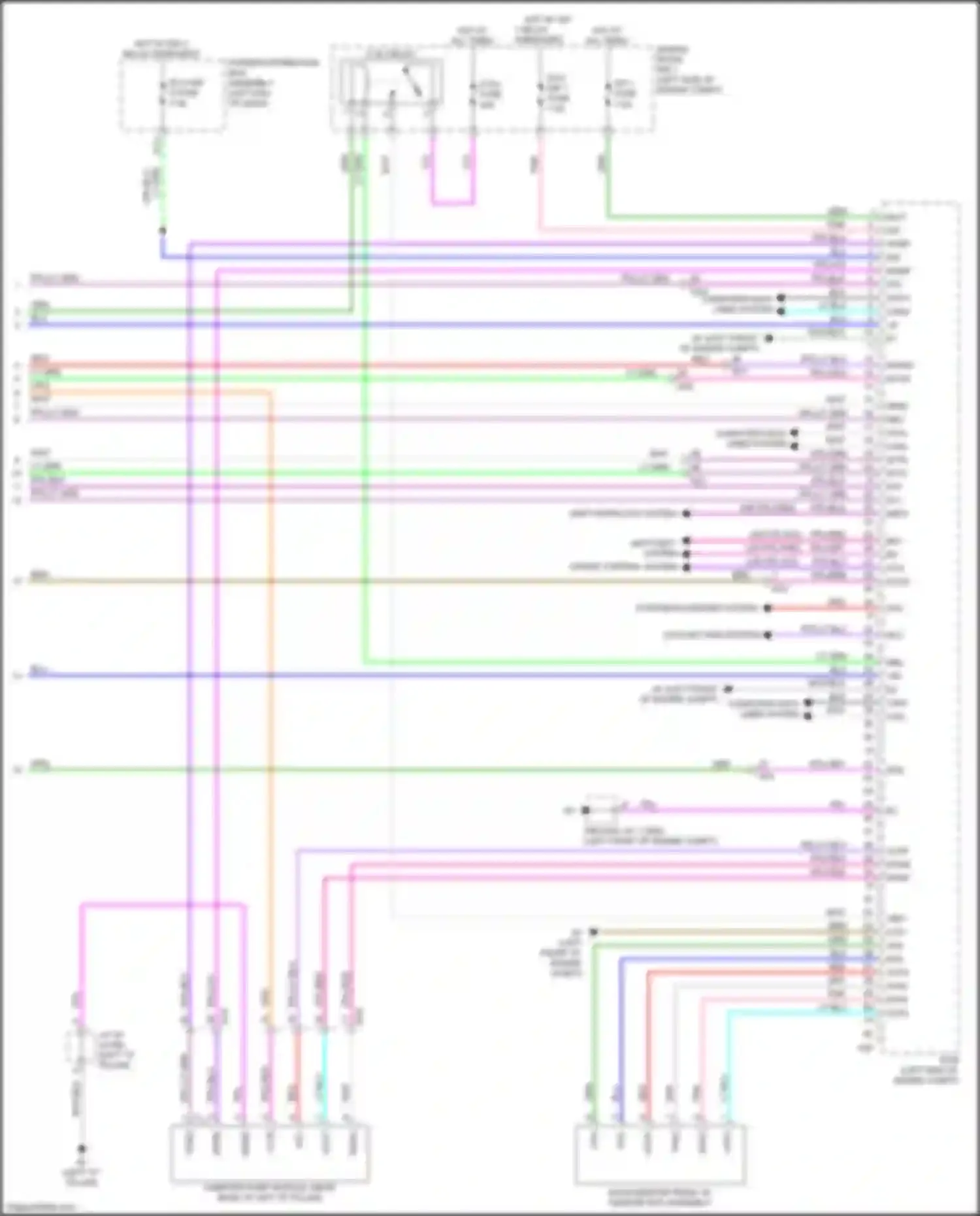Wiring diagram ppl/red for Lexus NX AZ20 (2021-2024) (89 of 138)