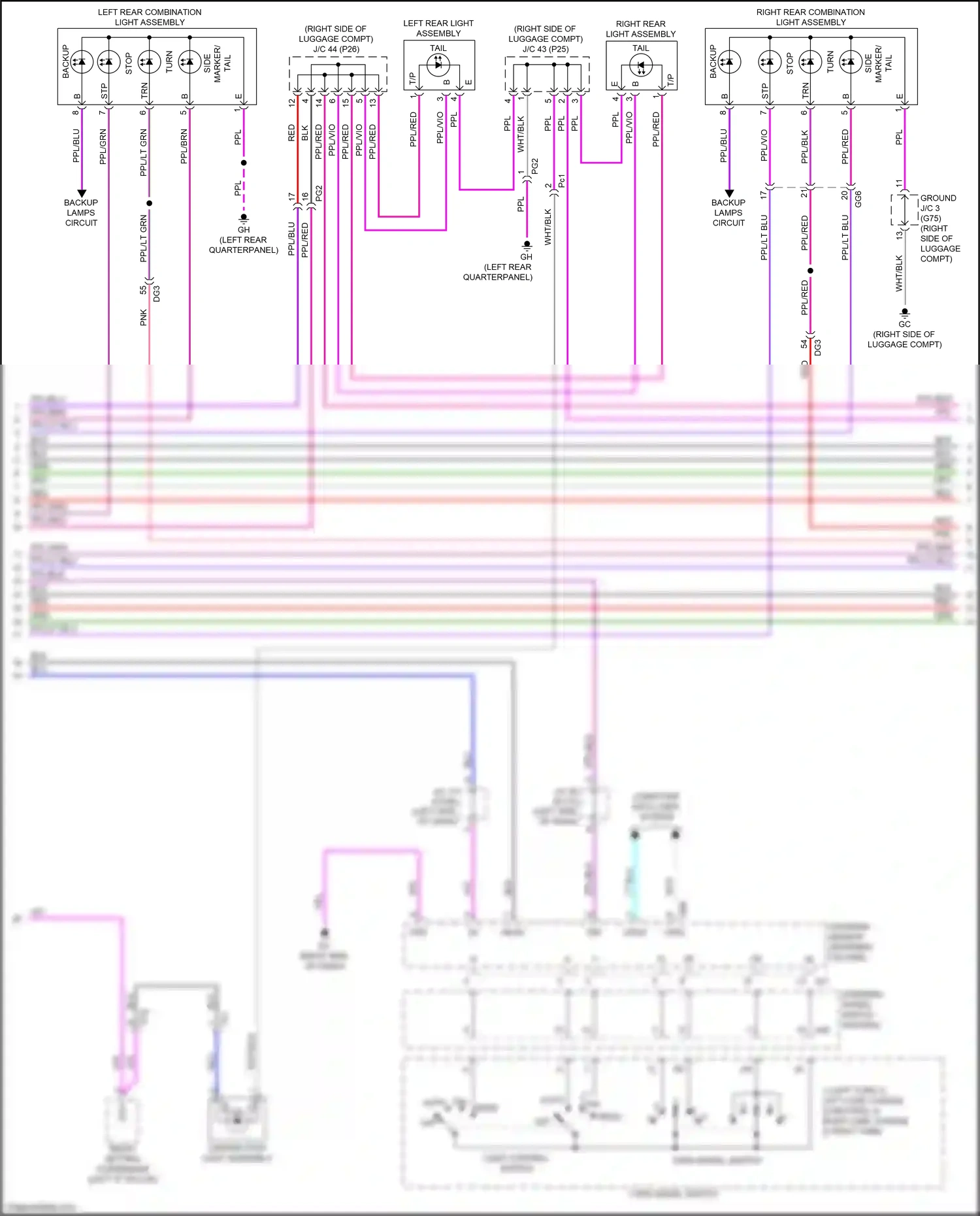 Wiring diagram red for Lexus NX AZ20 (2021-2024) (112 of 214)