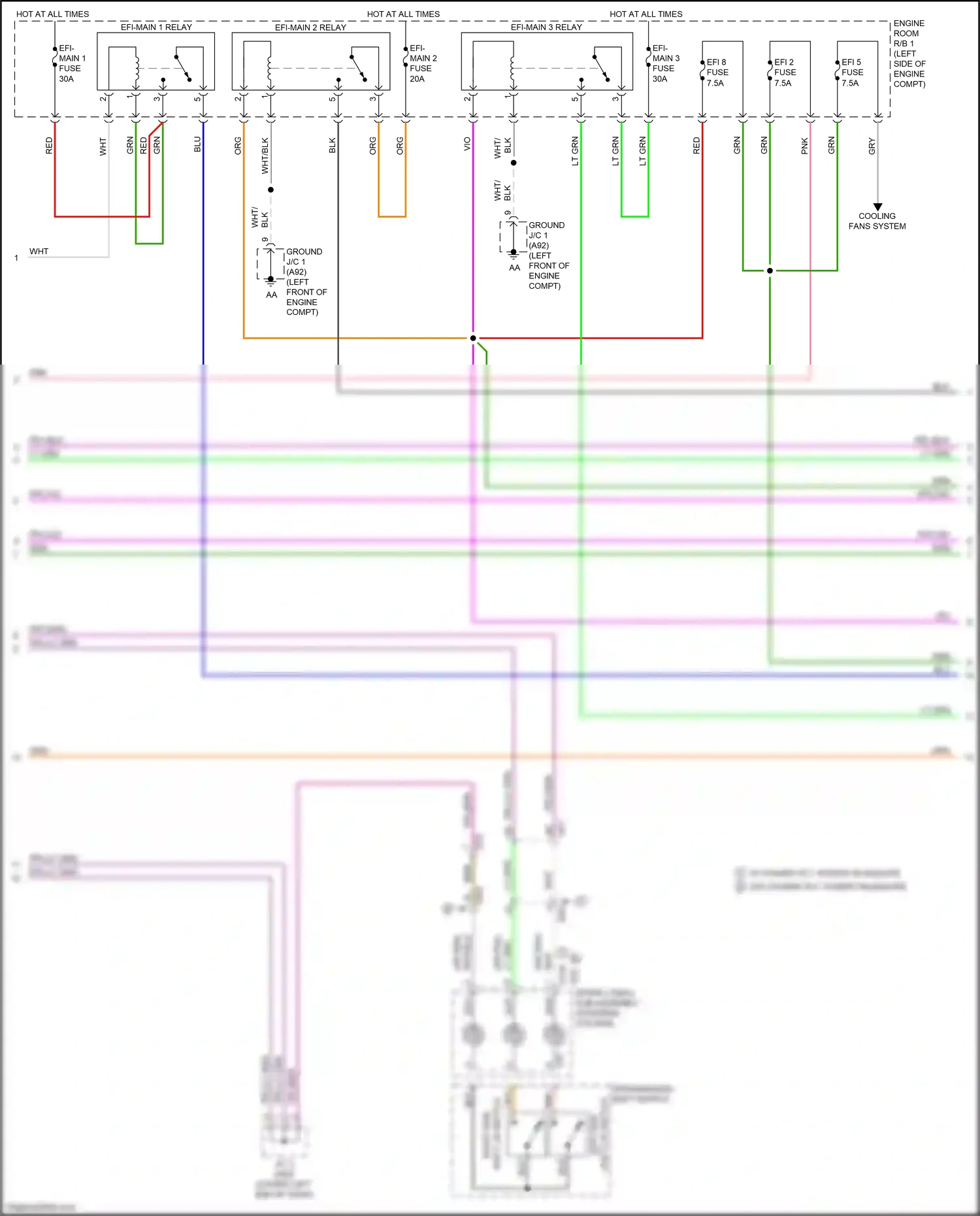 Wiring diagram steering column) for Lexus NX AZ20 (2021-2024) (28 of 39)