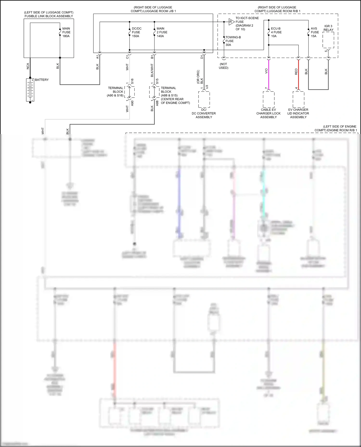 Wiring diagram steering column) for Lexus NX AZ20 (2021-2024) (7 of 39)