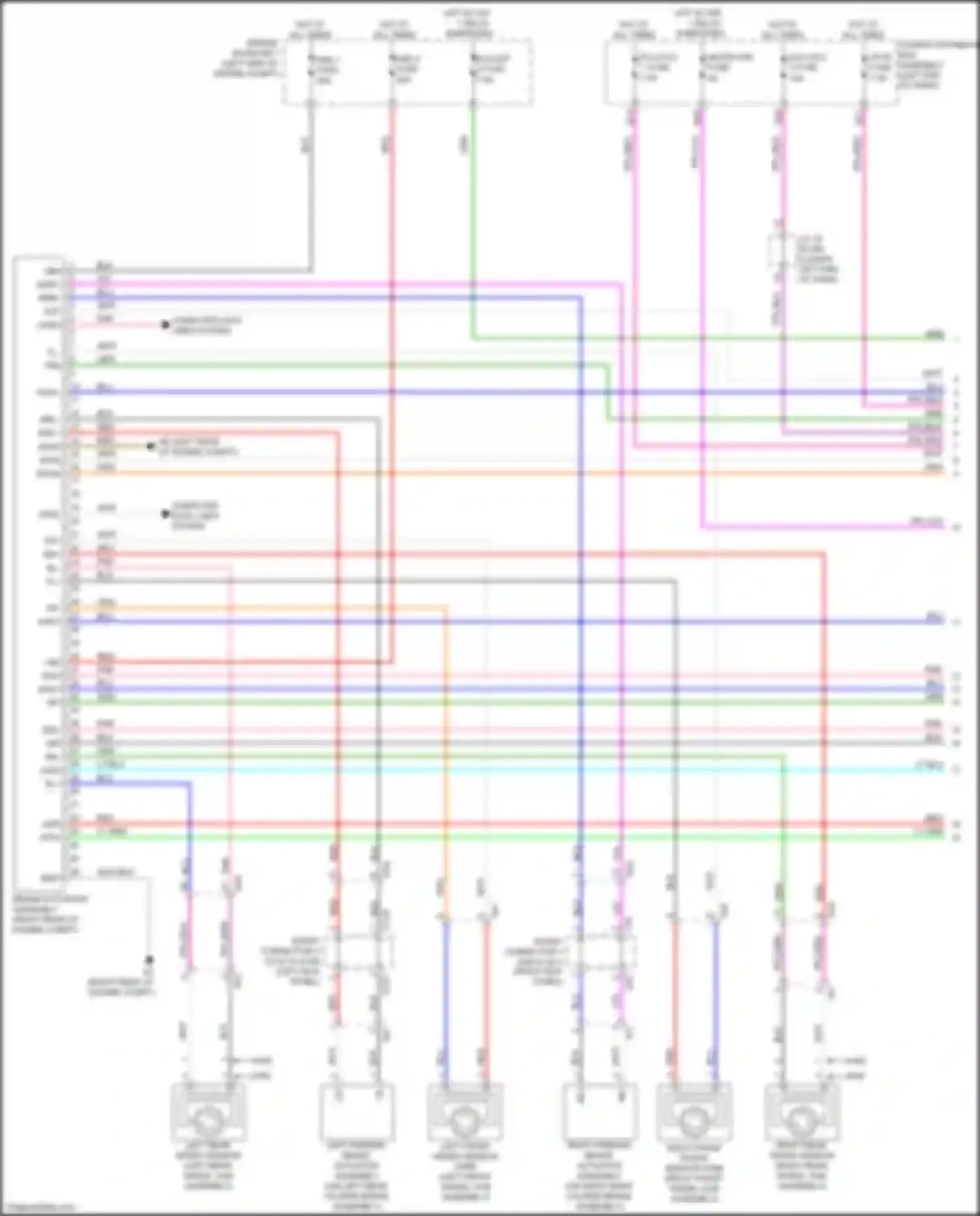 Wiring diagram stop fuse for Lexus NX AZ20 (2021-2024) (1 of 17)