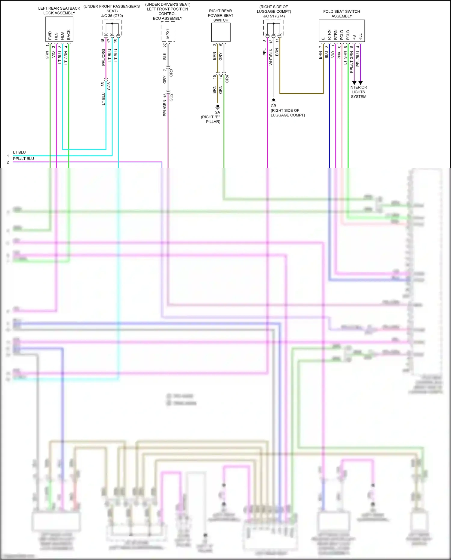 Wiring diagram tmc made for Lexus NX AZ20 (2021-2024) (3 of 3)