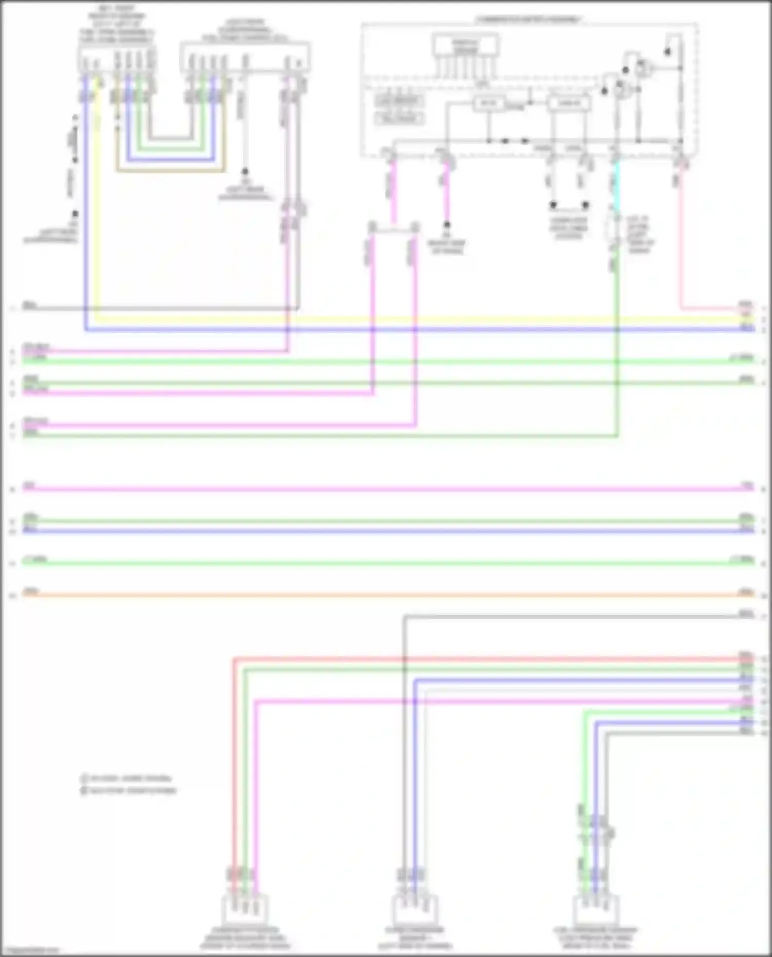 Wiring diagram w/ stop/ start system for Lexus NX AZ20 (2021-2024) (9 of 11)