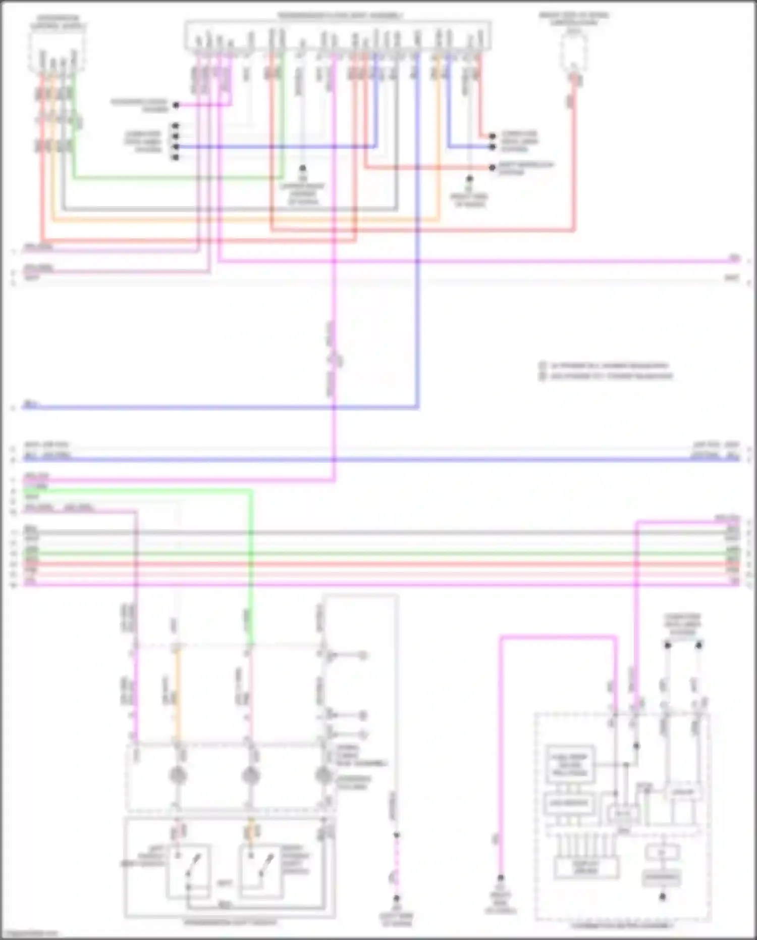 Wiring diagram wht/blk for Lexus NX AZ20 (2021-2024) (114 of 159)