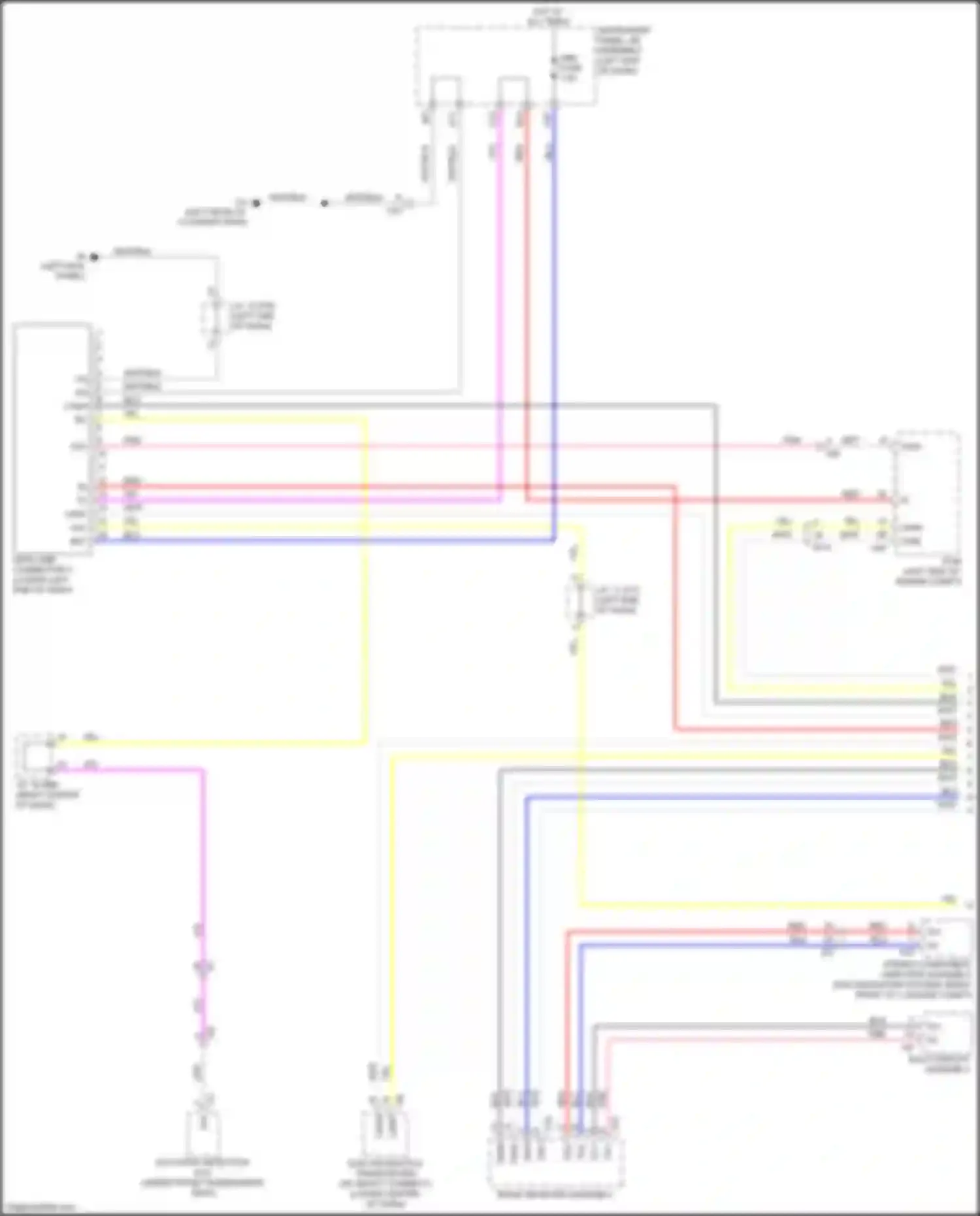 NX Lexus Z10 facelift (2017-2021): Computer data lines circuit, late production (1 of 4)