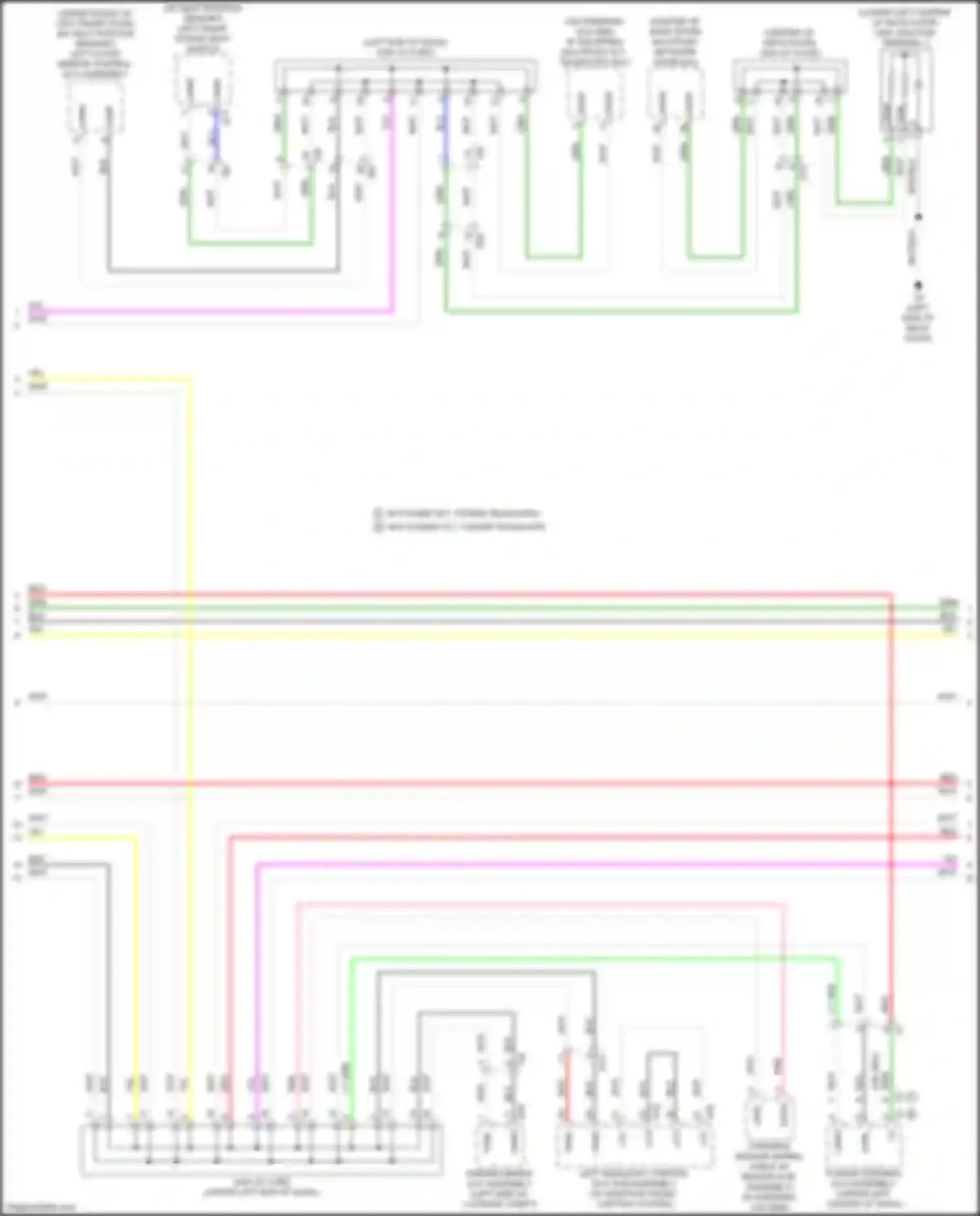 NX Lexus Z10 facelift (2017-2021): Computer data lines circuit, late production (2 of 5)