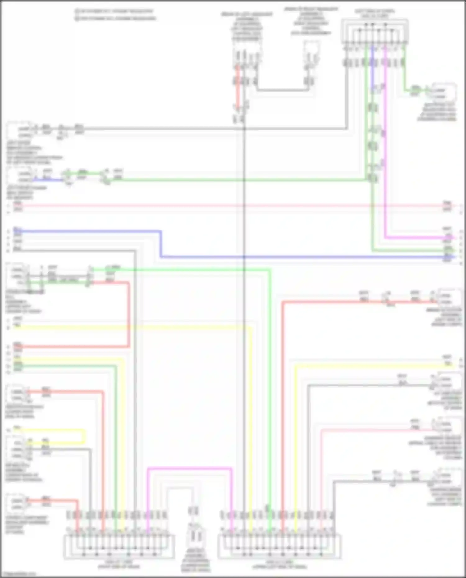 NX Lexus Z10 facelift (2017-2021): Computer data lines circuit, late production (3 of 4)