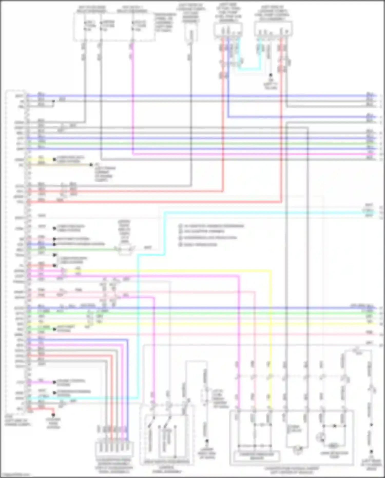 NX Lexus Z10 facelift (2017-2021): Wiring diagram engine performance 2.0l turbo (1 of 8)
