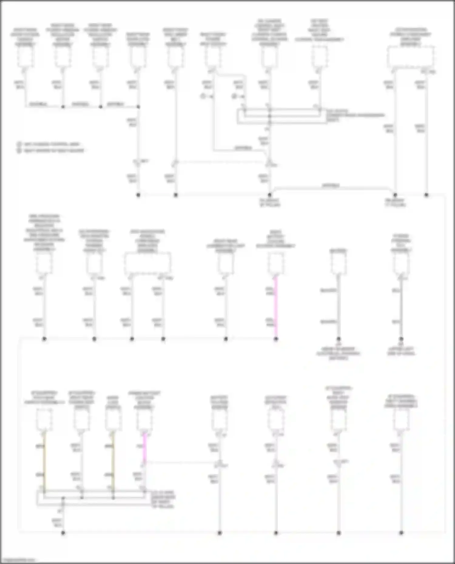 NX Lexus Z10 facelift (2017-2021): Ground distribution circuit (5 of 7)