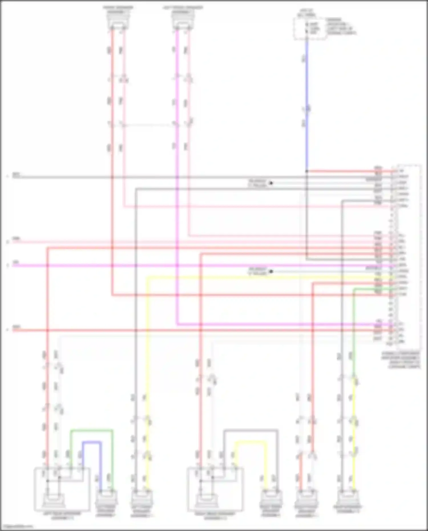NX Lexus Z10 facelift (2017-2021): Navigation circuit, early production (6 of 6)