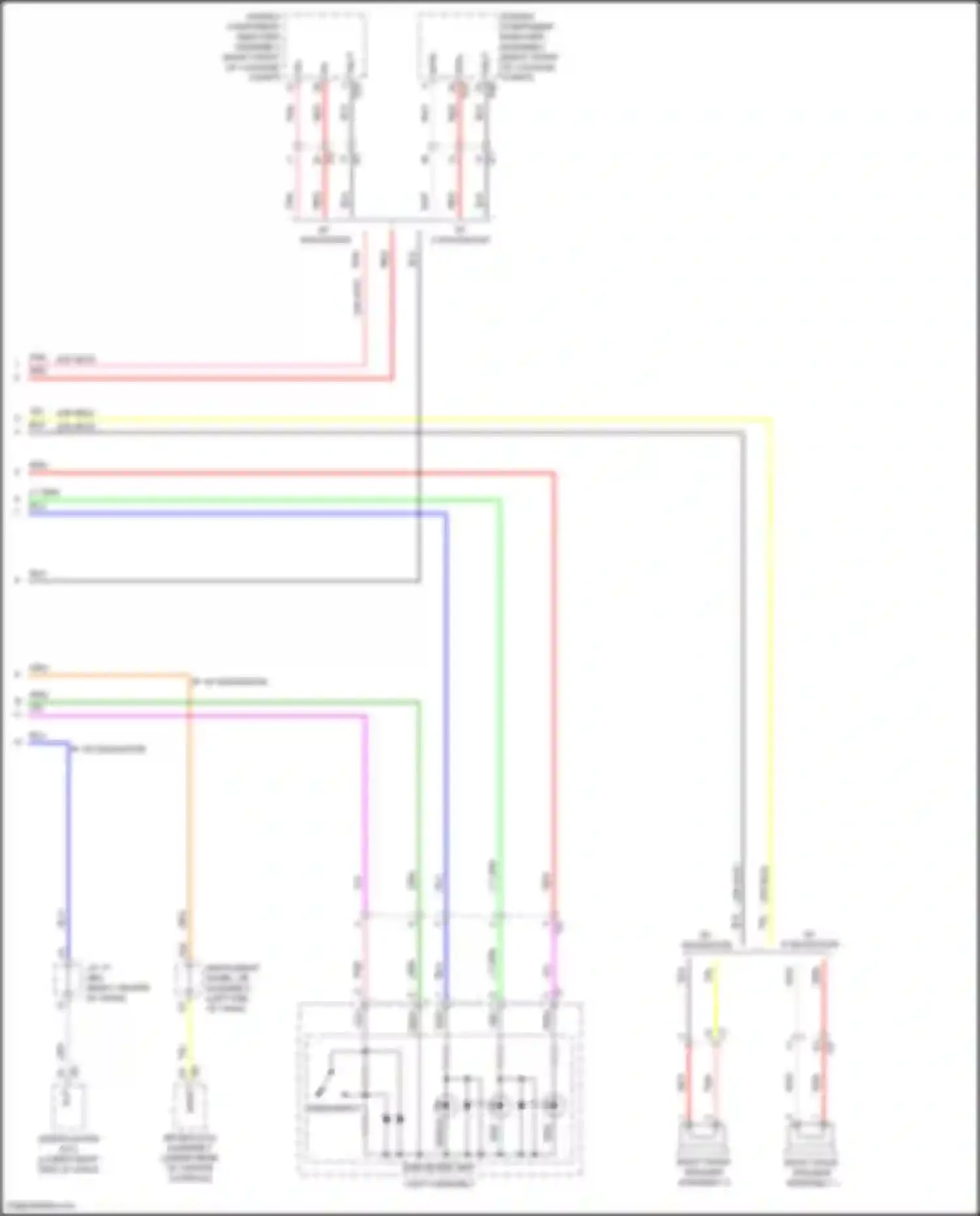 NX Lexus Z10 facelift (2017-2021): Telematics circuit, late production (2 of 2)