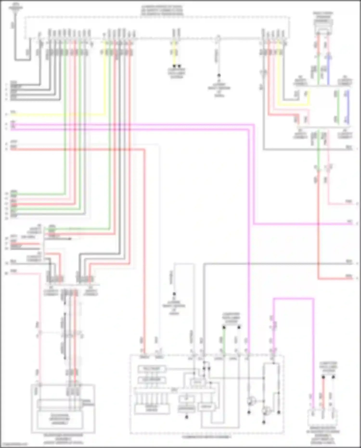 NX Lexus Z10 facelift (2017-2021): Radio circuit, late production w/ navigation (4 of 5)