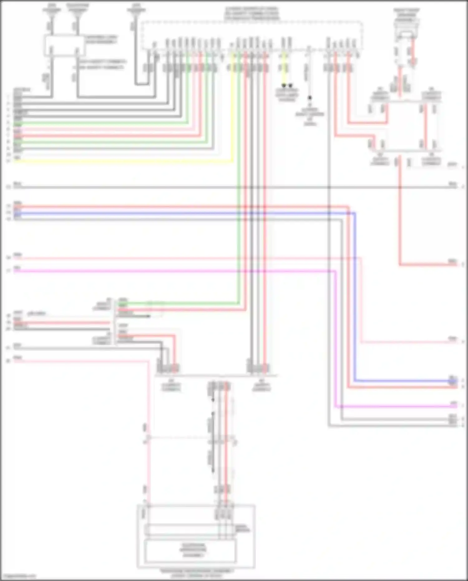 NX Lexus Z10 facelift (2017-2021): Radio circuit, late production w/o navigation (4 of 5)
