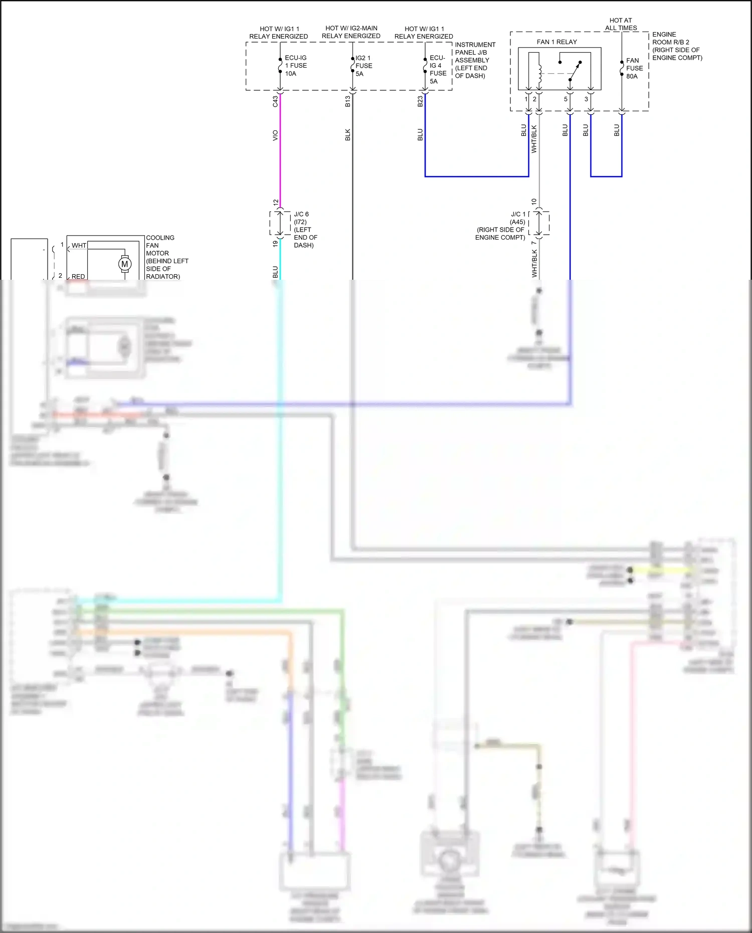 Lexus NX Z10 facelift (2017-2021) a/c amplifier assembly wiring diagram  (6 of 13)