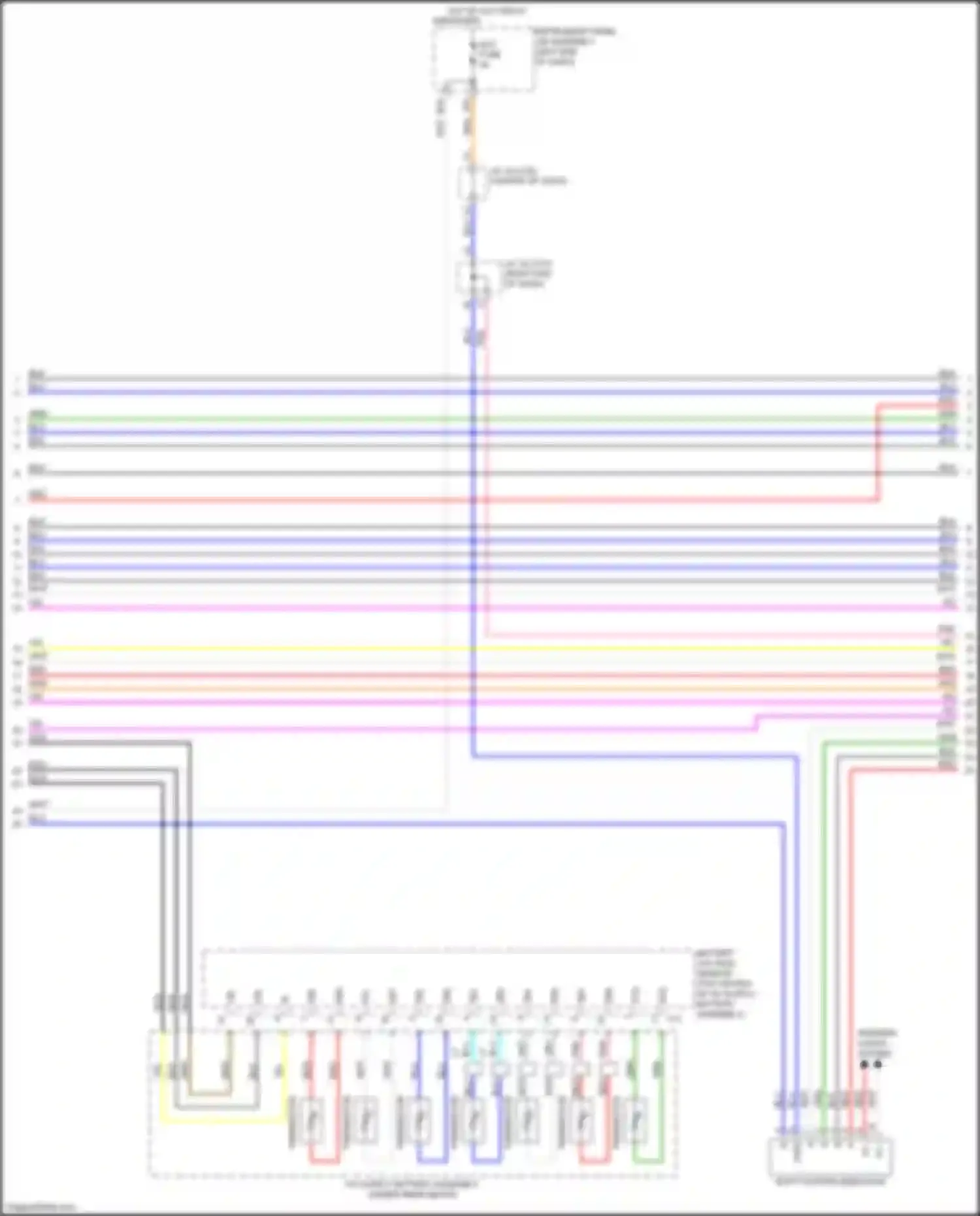 Wiring diagram acc fuse for Lexus NX Z10 facelift (2017-2021) (40 of 40)
