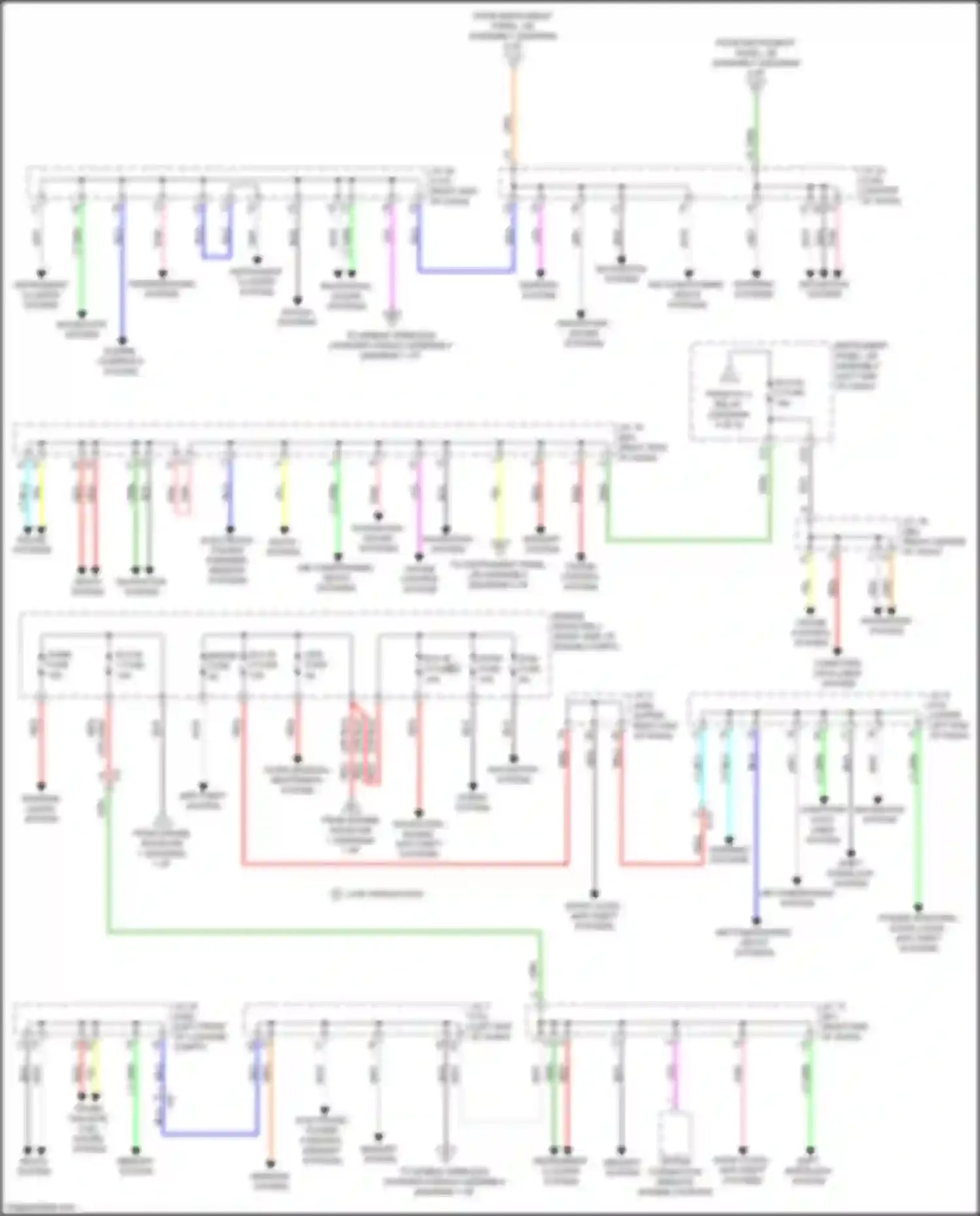 Wiring diagram anti-theft system for Lexus NX Z10 facelift (2017-2021) (4 of 7)
