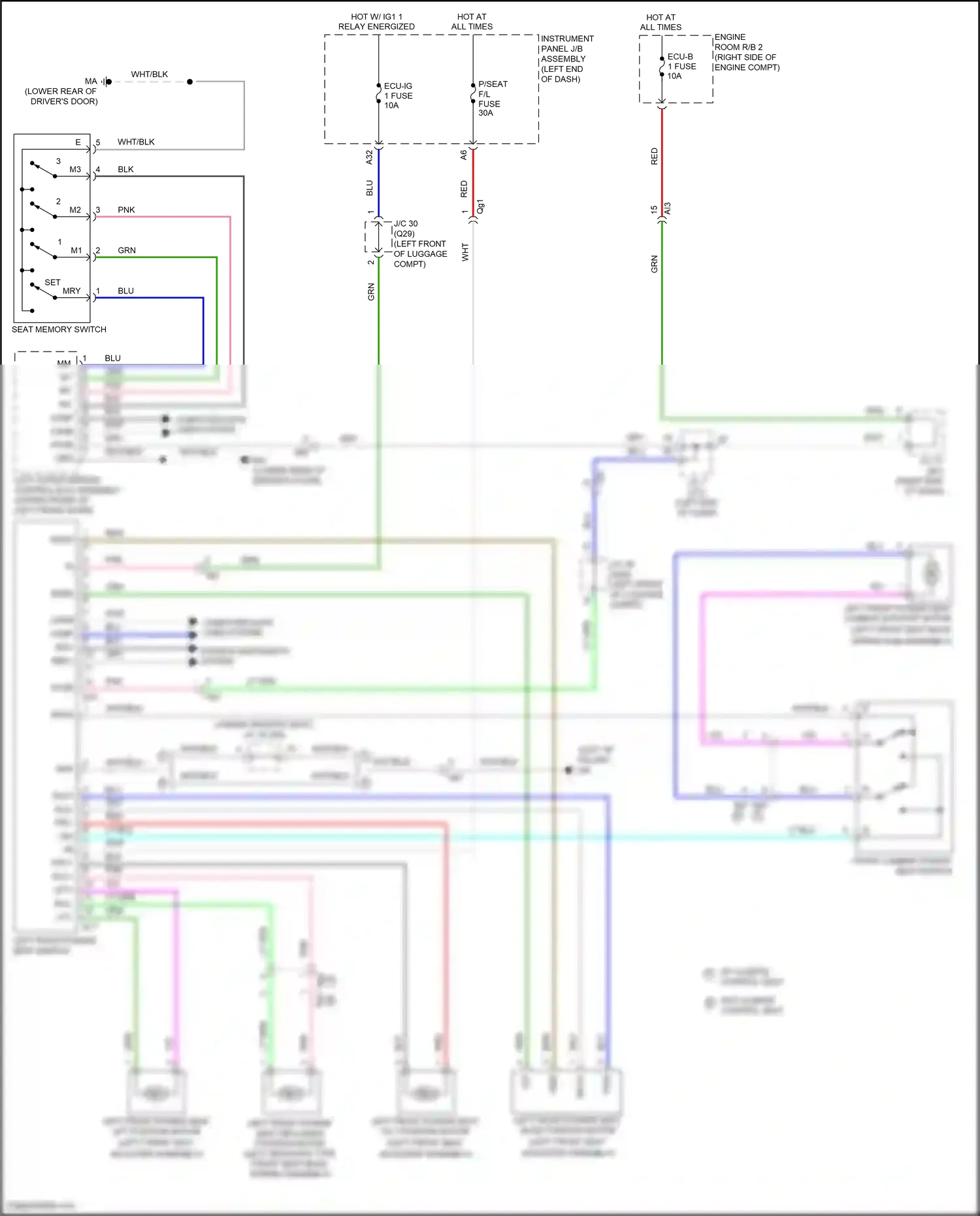 Lexus NX Z10 facelift (2017-2021) blk wiring diagram  (15 of 231)