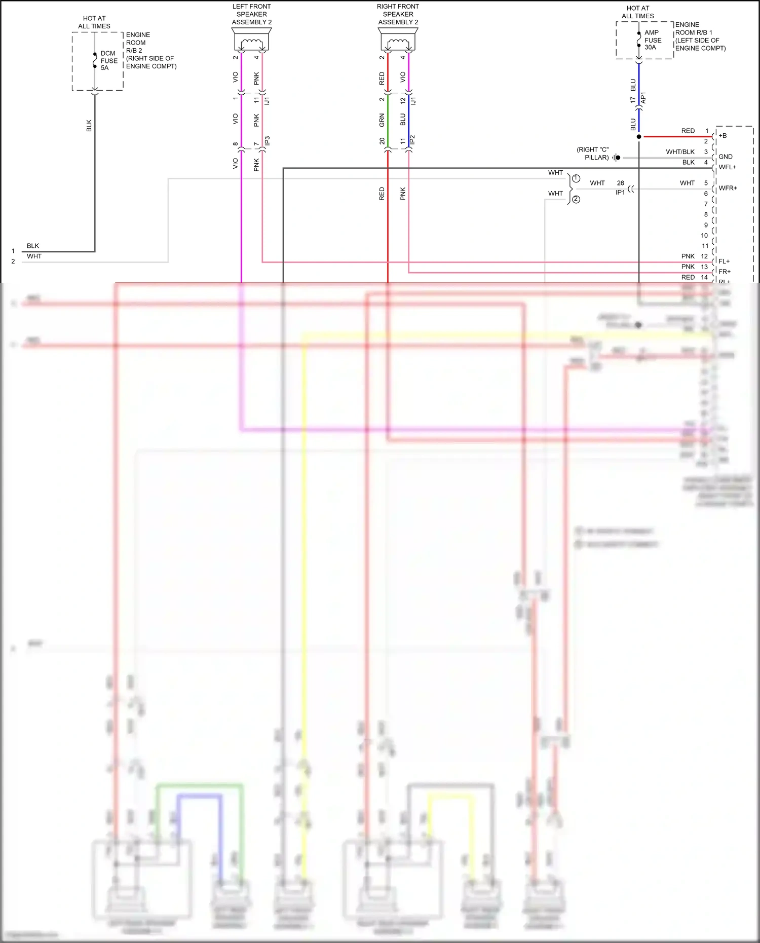 Lexus NX Z10 facelift (2017-2021) blk wiring diagram  (153 of 231)