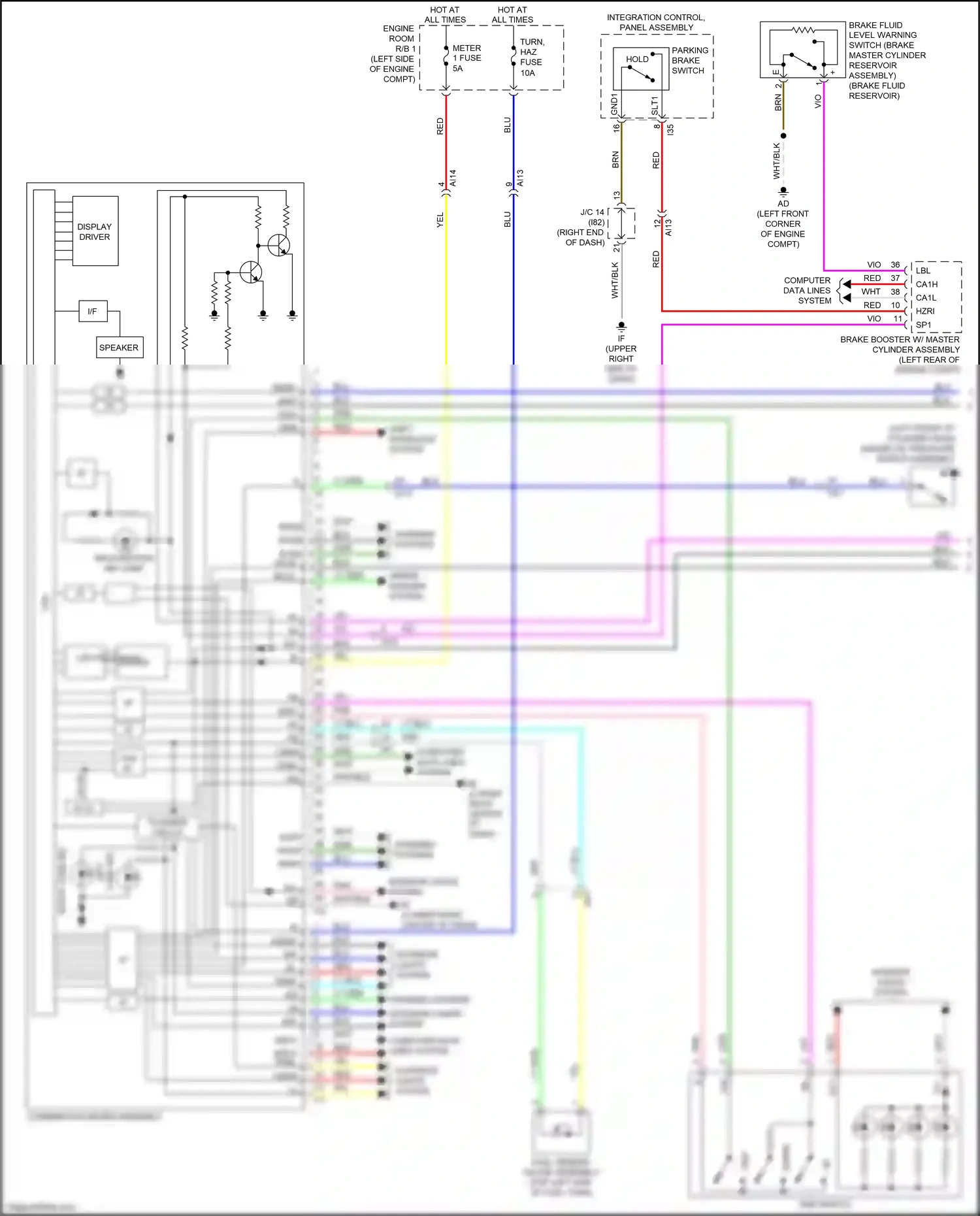 Lexus NX Z10 facelift (2017-2021) blk wiring diagram  (76 of 231)