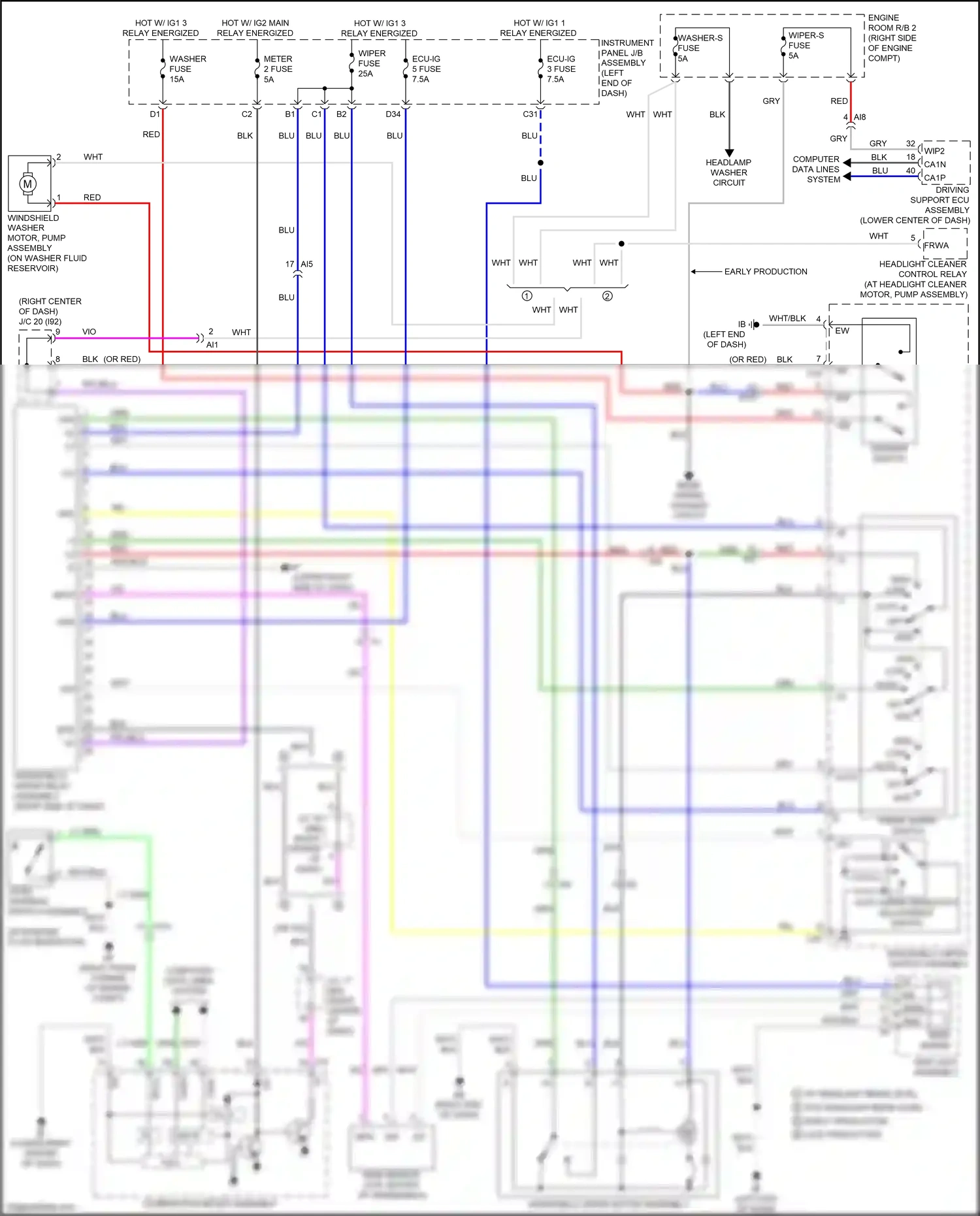 Lexus NX Z10 facelift (2017-2021) blk wiring diagram  (92 of 231)