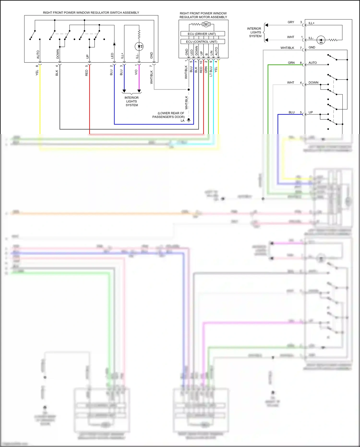 Lexus NX Z10 facelift (2017-2021) blu wiring diagram  (159 of 210)