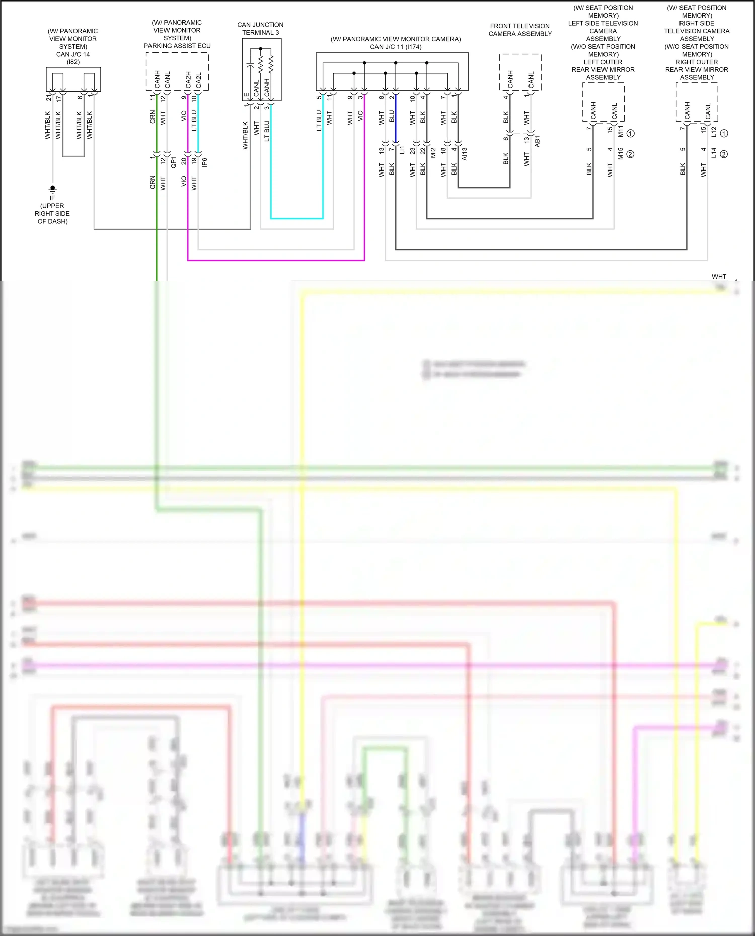 Lexus NX Z10 facelift (2017-2021) blu wiring diagram  (183 of 210)