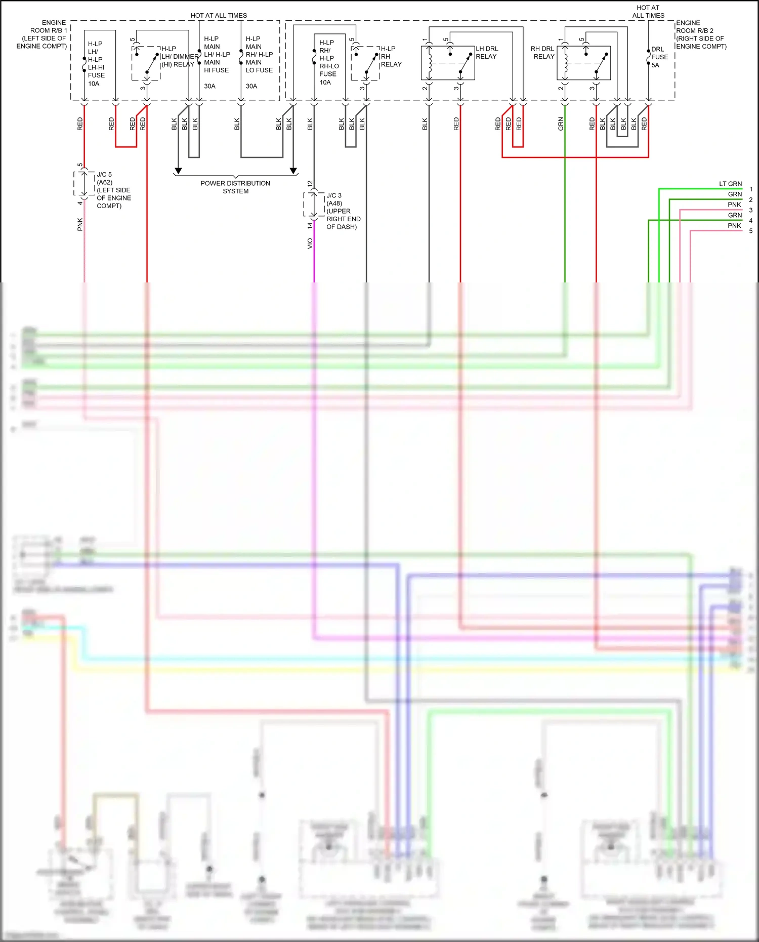Lexus NX Z10 facelift (2017-2021) blu wiring diagram  (109 of 210)