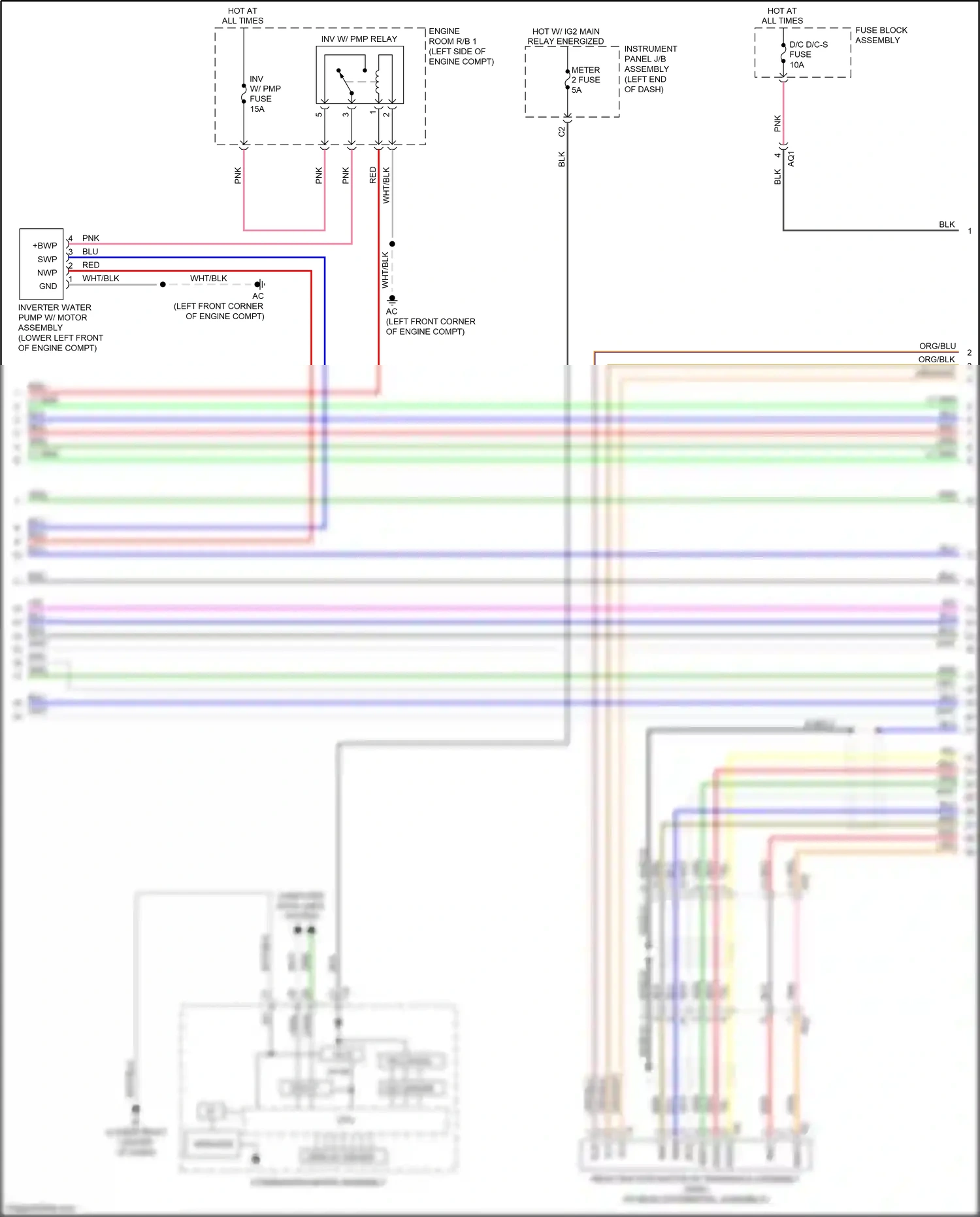 Lexus NX Z10 facelift (2017-2021) blu wiring diagram  (202 of 210)