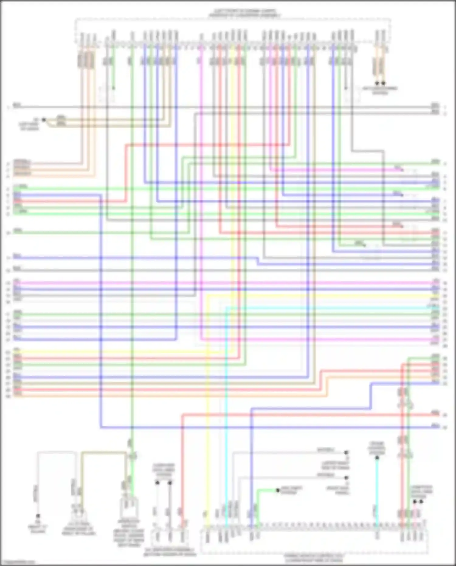 Wiring diagram brn for Lexus NX Z10 facelift (2017-2021) (73 of 74)