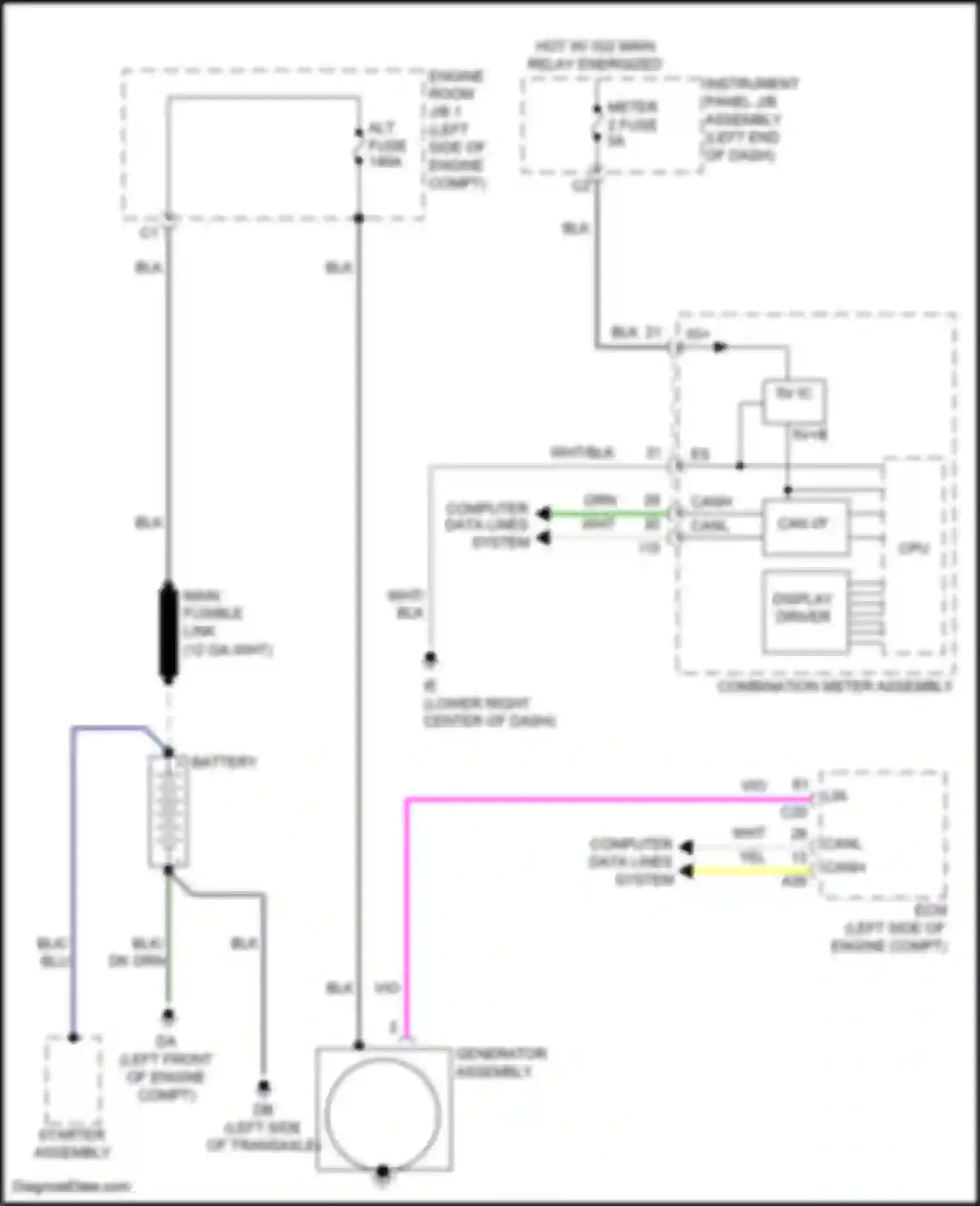 Wiring diagram can i/f for Lexus NX Z10 facelift (2017-2021) (12 of 37)