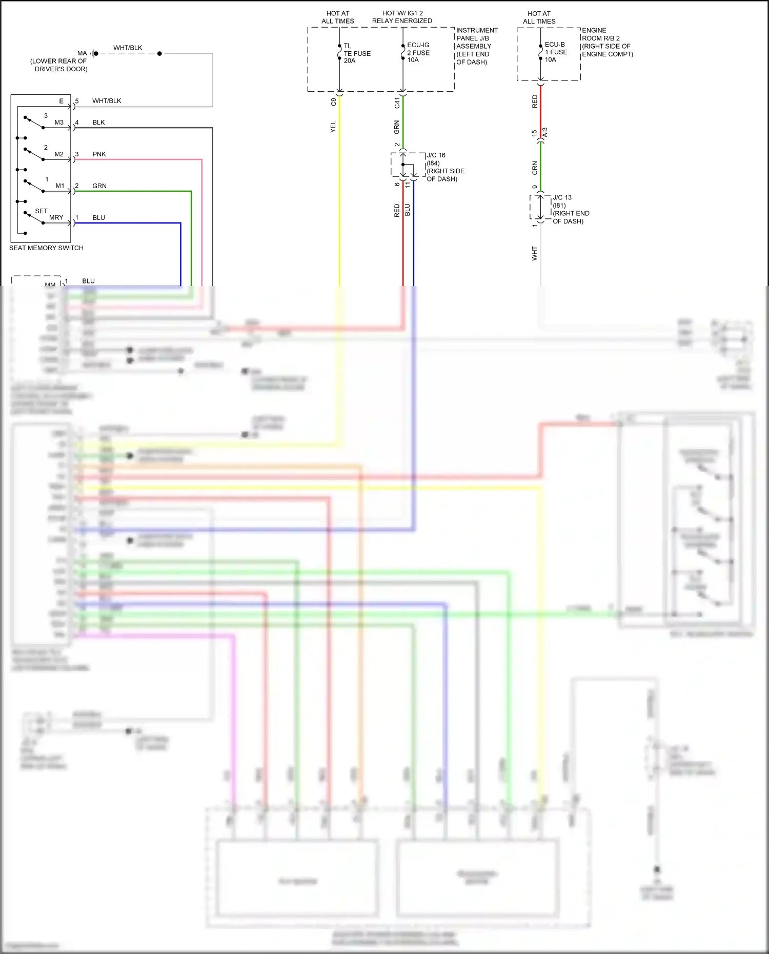 Lexus NX Z10 facelift (2017-2021) computer data lines system wiring diagram  (17 of 142)