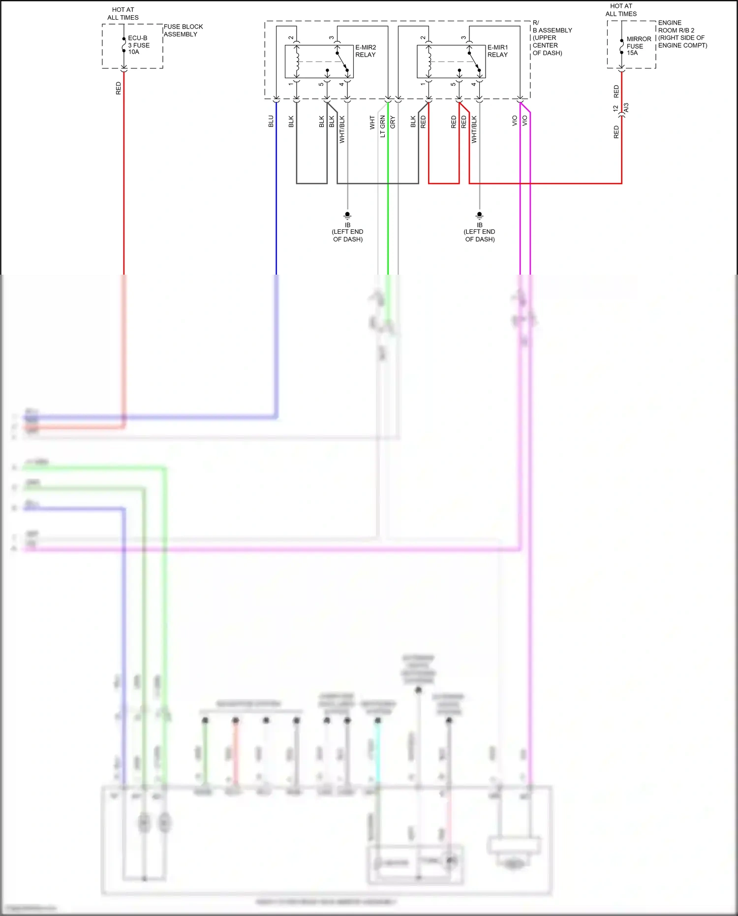 Lexus NX Z10 facelift (2017-2021) computer data lines system wiring diagram  (80 of 142)