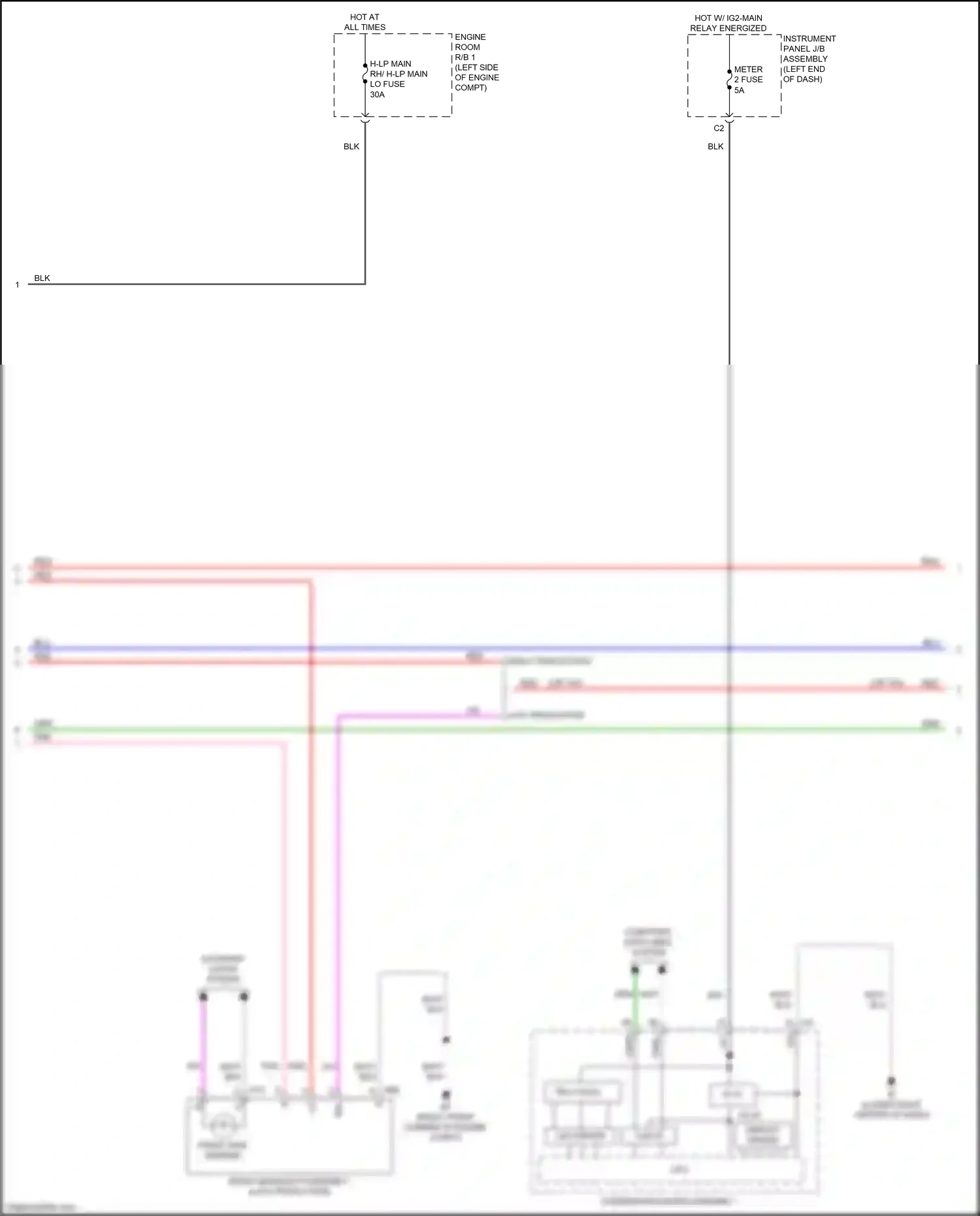Lexus NX Z10 facelift (2017-2021) display driver wiring diagram  (23 of 31)