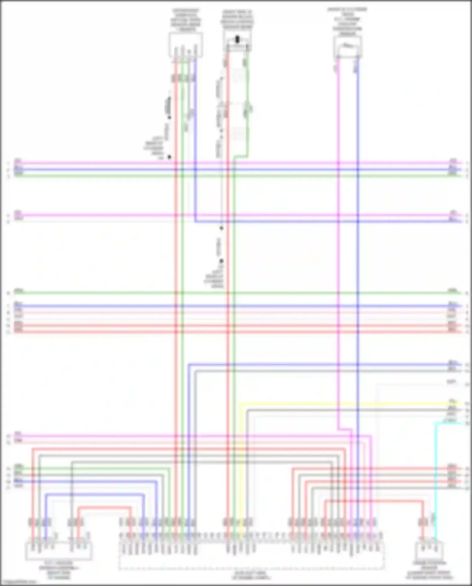 Wiring diagram e.f.i. engine coolant temperature sensor for Lexus NX Z10 facelift (2017-2021) (3 of 5)