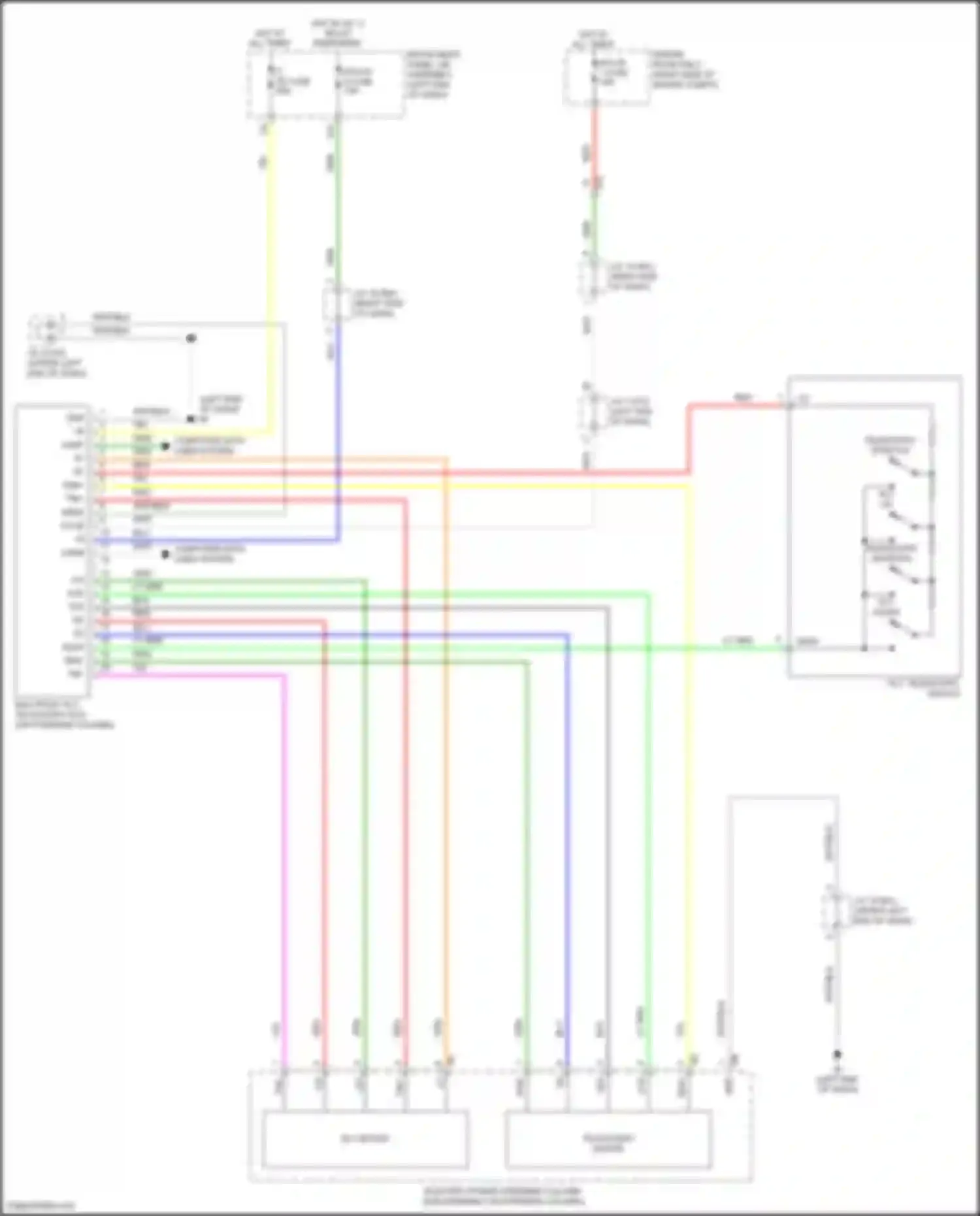 Wiring diagram engine room r/b 2 for Lexus NX Z10 facelift (2017-2021) (18 of 65)