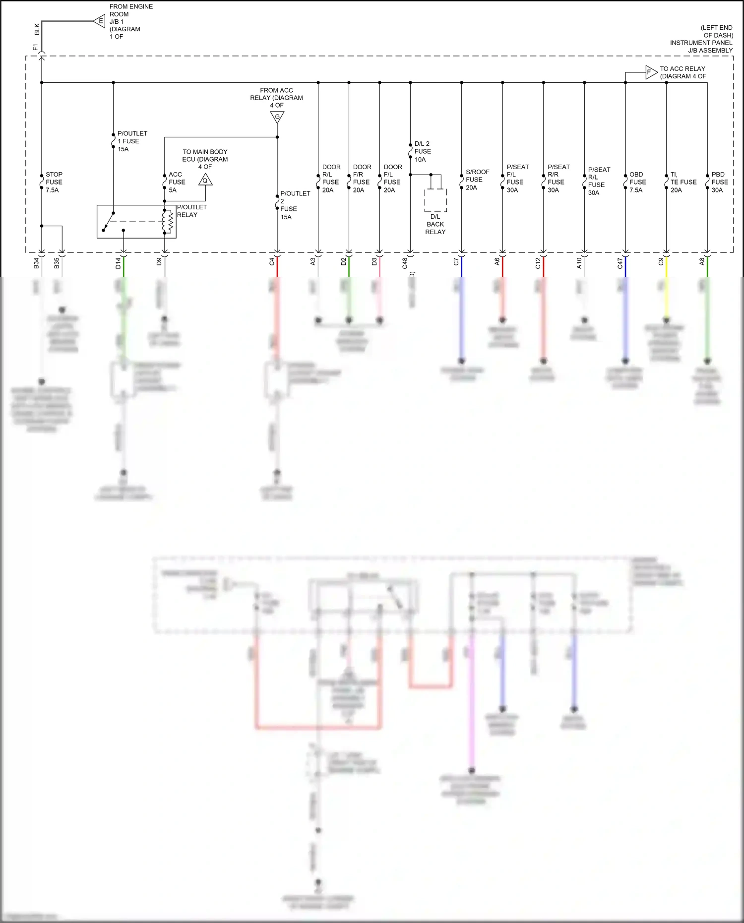 Lexus NX Z10 facelift (2017-2021) grn wiring diagram  (173 of 212)
