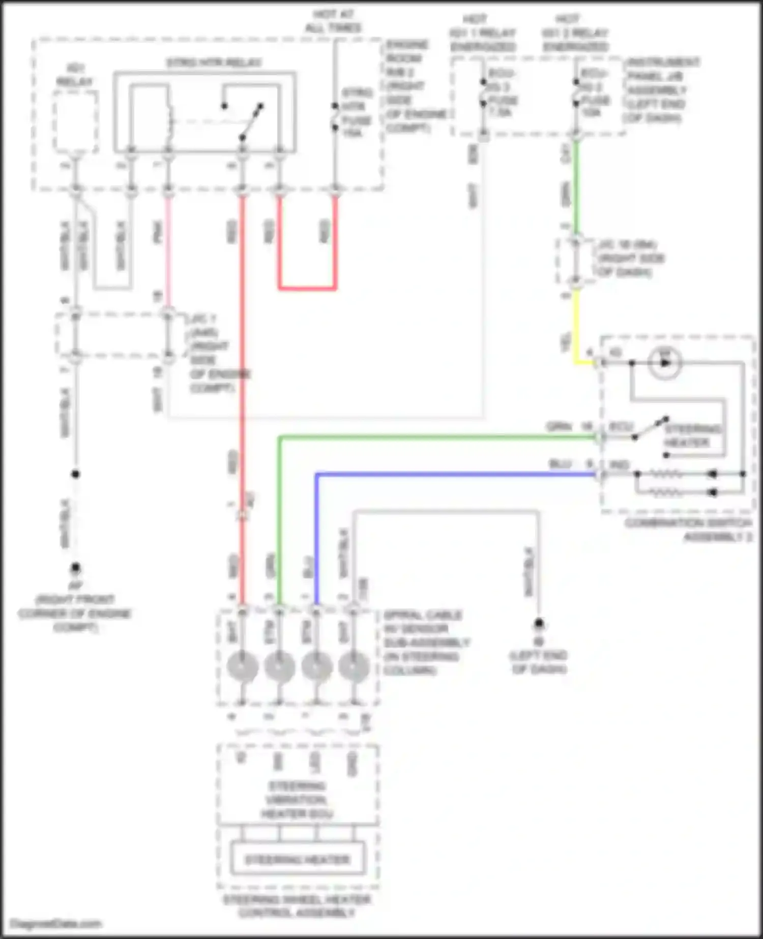 Wiring diagram grn for Lexus NX Z10 facelift (2017-2021) (69 of 212)