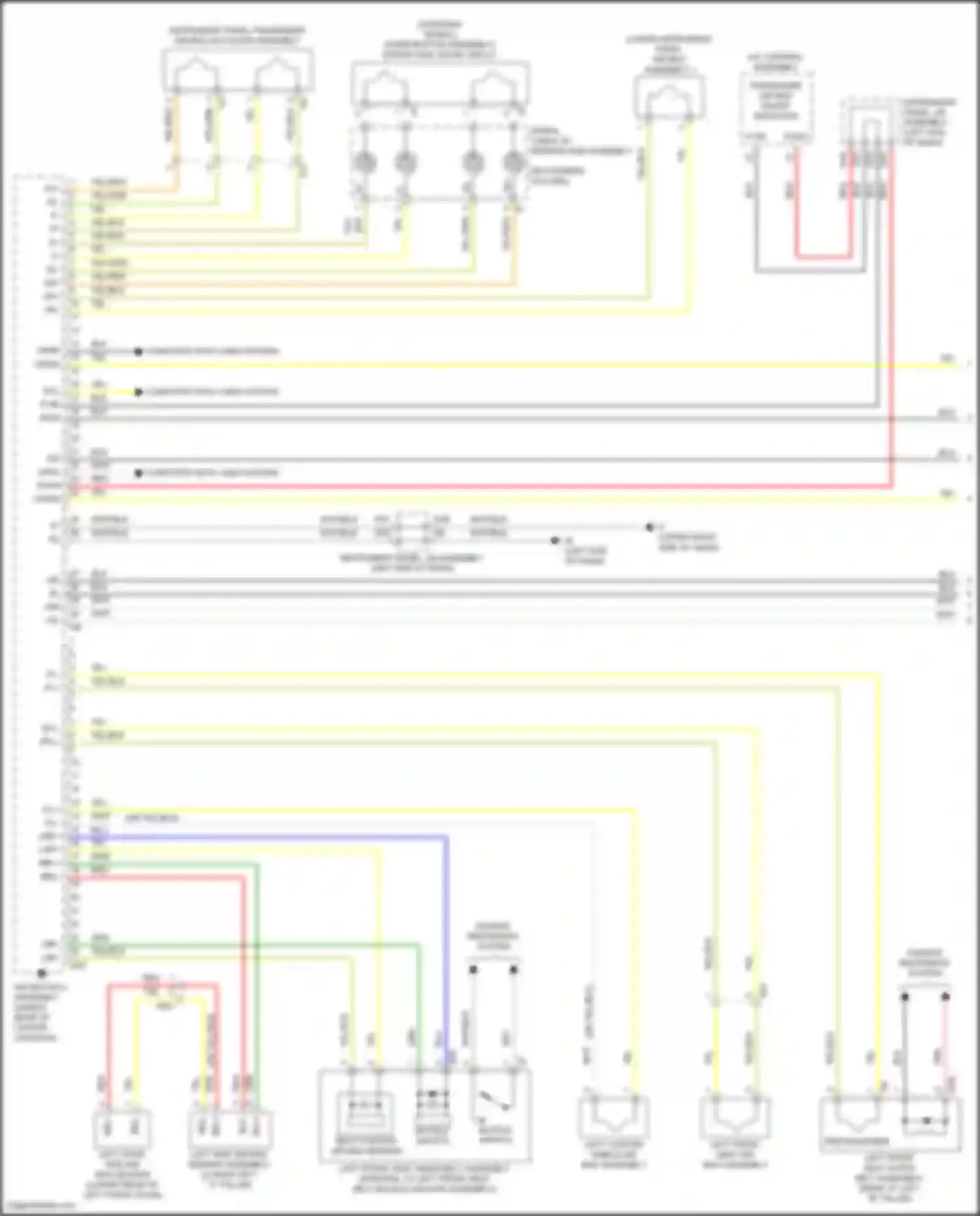 Wiring diagram grn for Lexus NX Z10 facelift (2017-2021) (149 of 212)