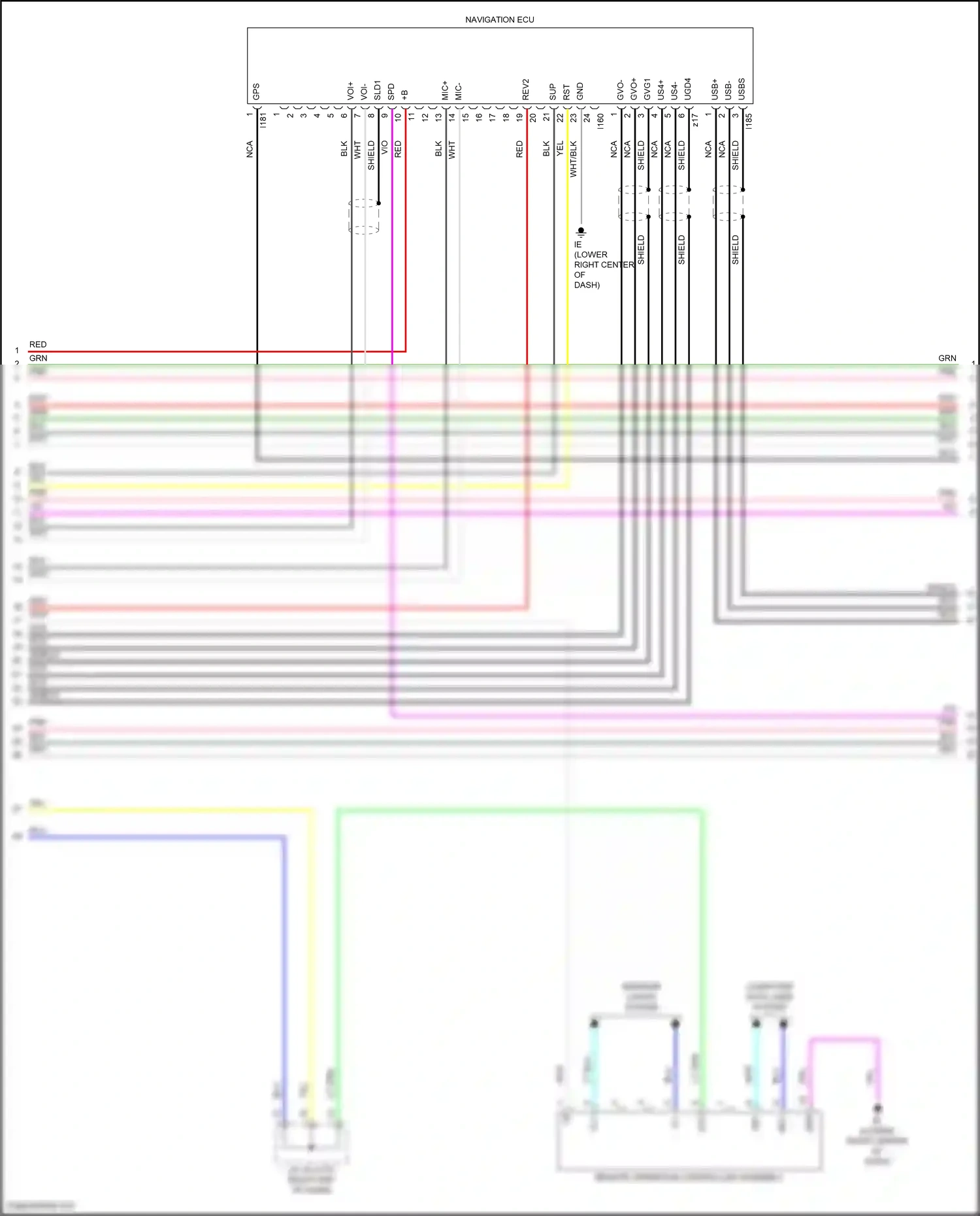 Lexus NX Z10 facelift (2017-2021) gvo+ wiring diagram  (4 of 10)