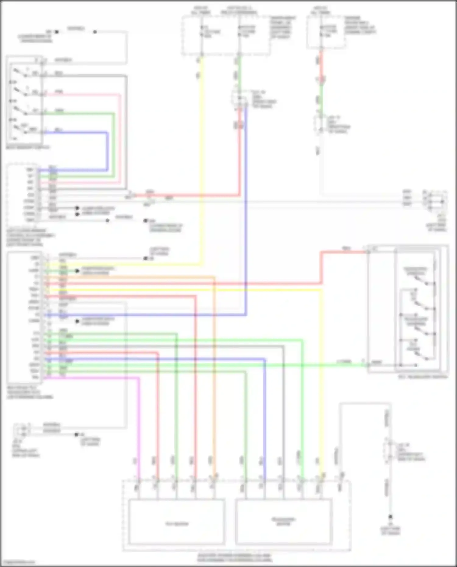 Wiring diagram hot at all times for Lexus NX Z10 facelift (2017-2021) (58 of 127)