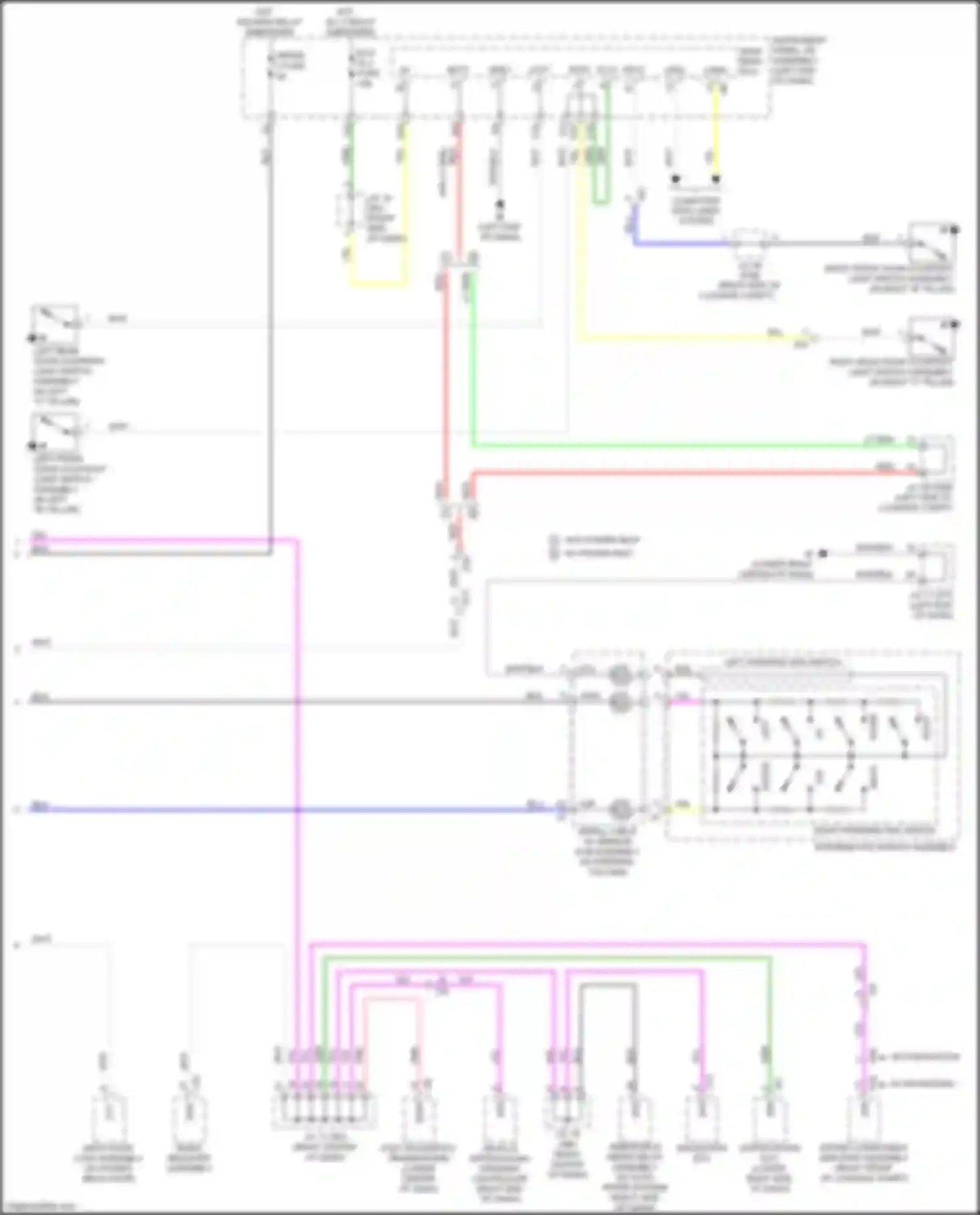 Wiring diagram hot w/ for Lexus NX Z10 facelift (2017-2021) (6 of 21)