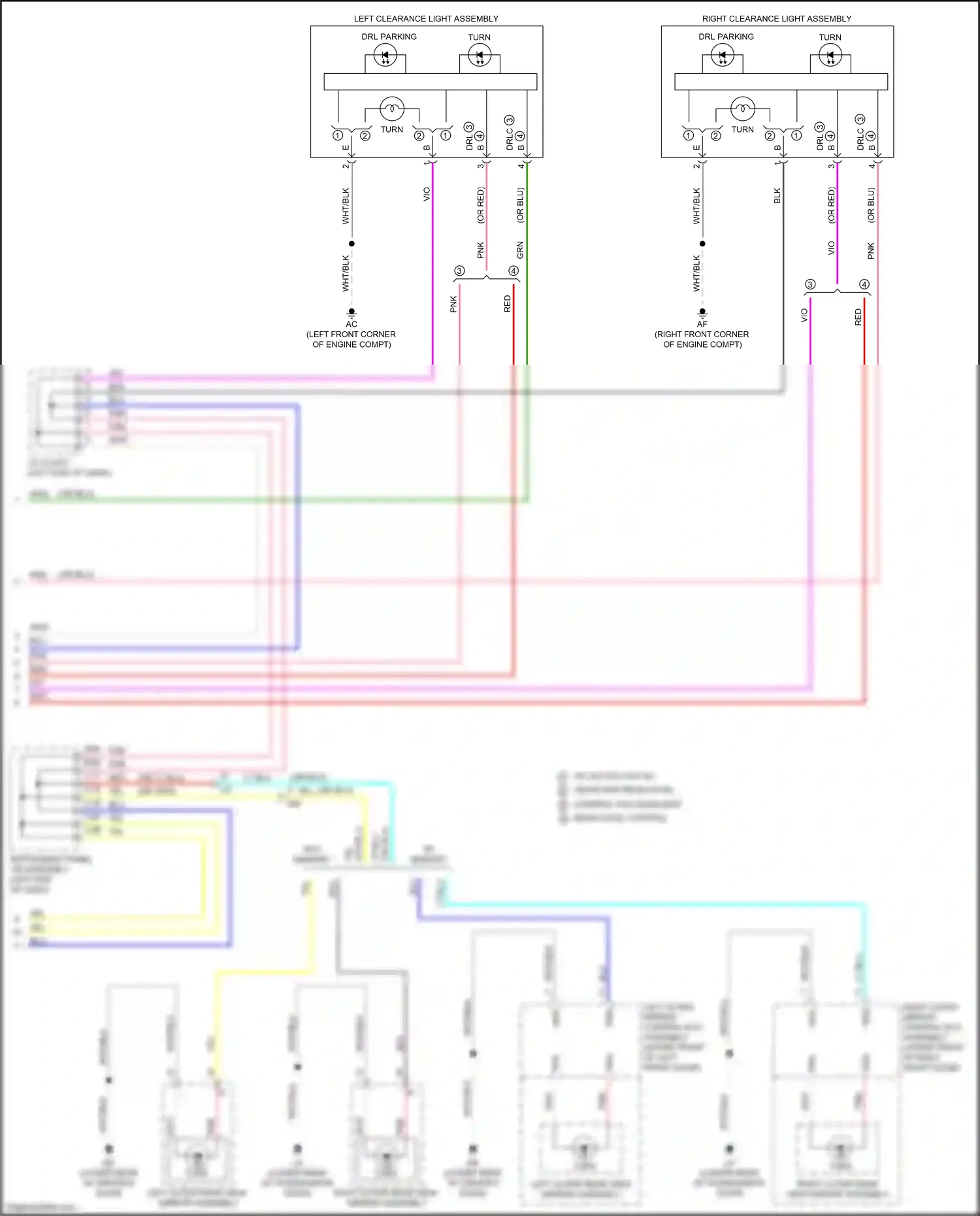 Lexus NX Z10 facelift (2017-2021) instrument panel j/b assembly wiring diagram  (78 of 139)