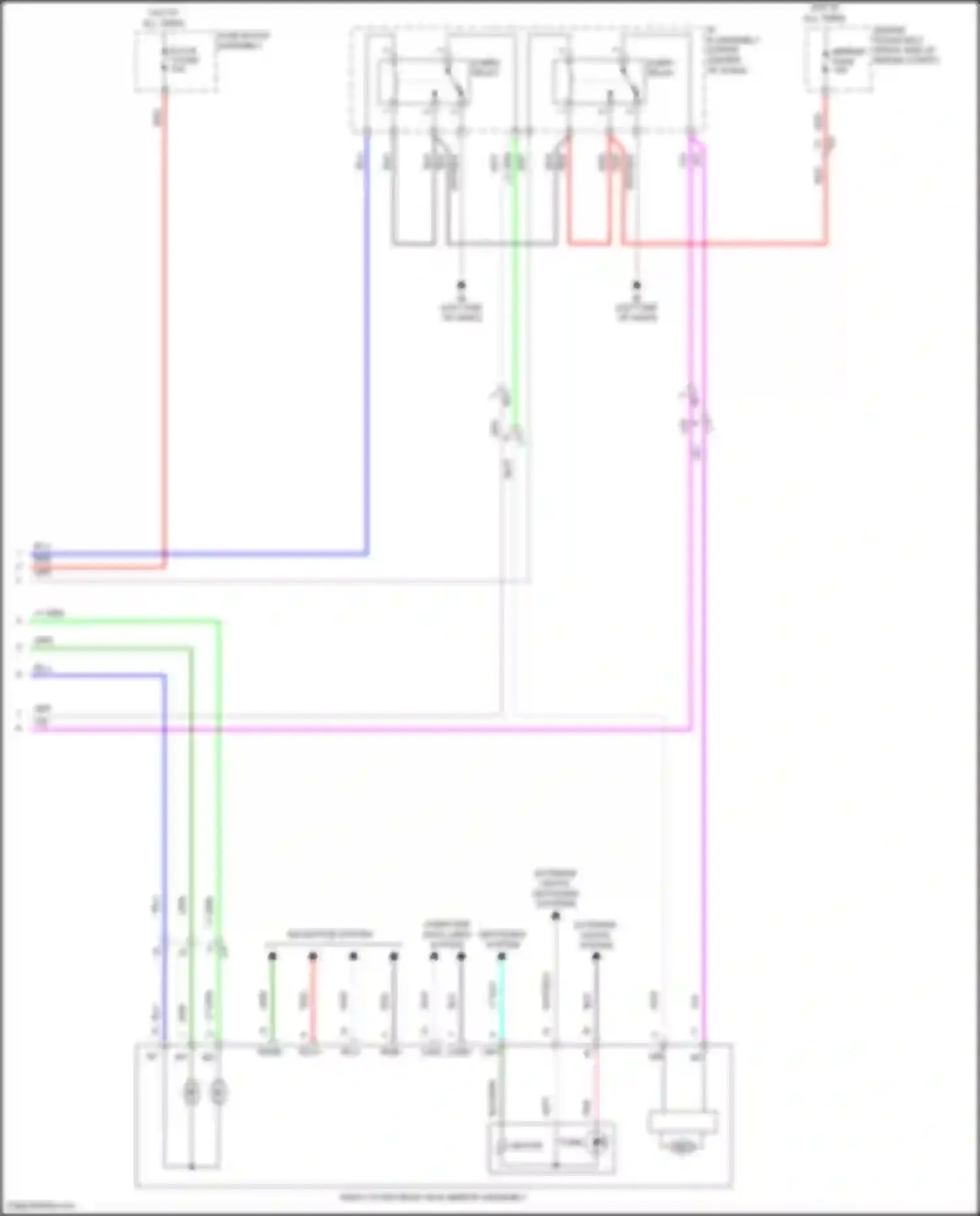 Wiring diagram lt blu for Lexus NX Z10 facelift (2017-2021) (60 of 104)