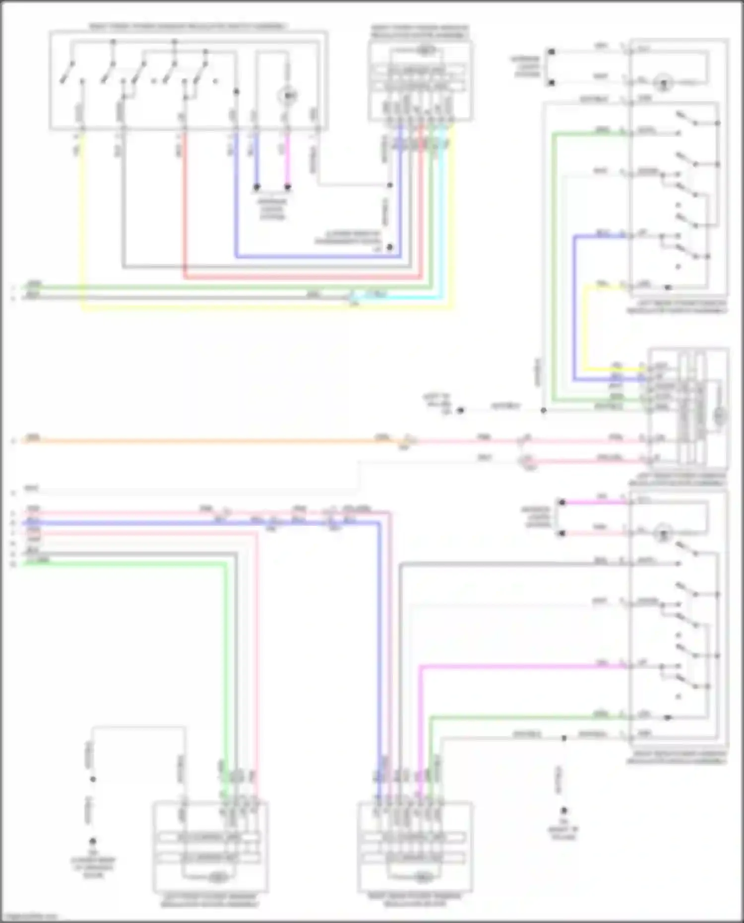Wiring diagram lt blu for Lexus NX Z10 facelift (2017-2021) (75 of 104)