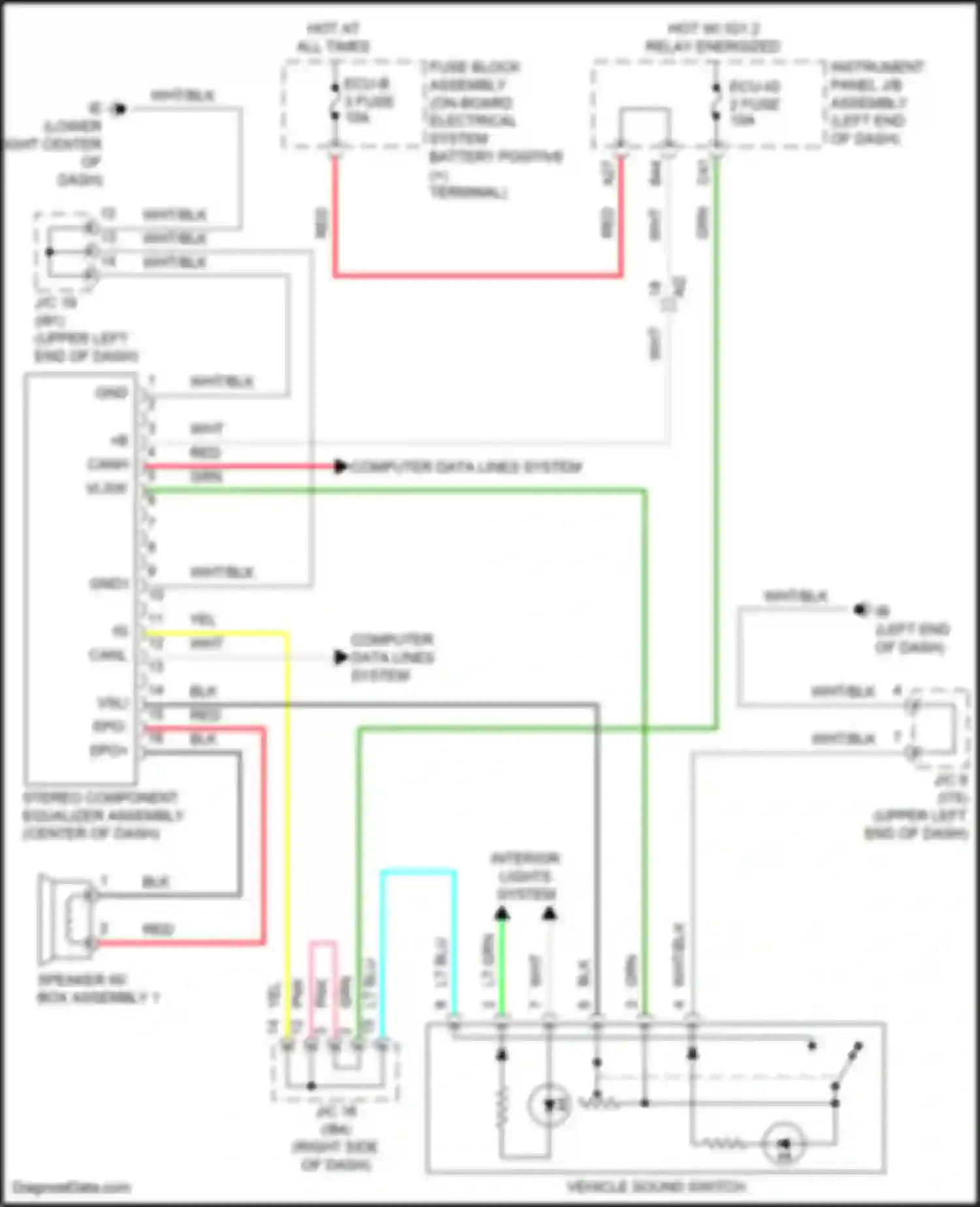 Wiring diagram lt grn for Lexus NX Z10 facelift (2017-2021) (101 of 157)