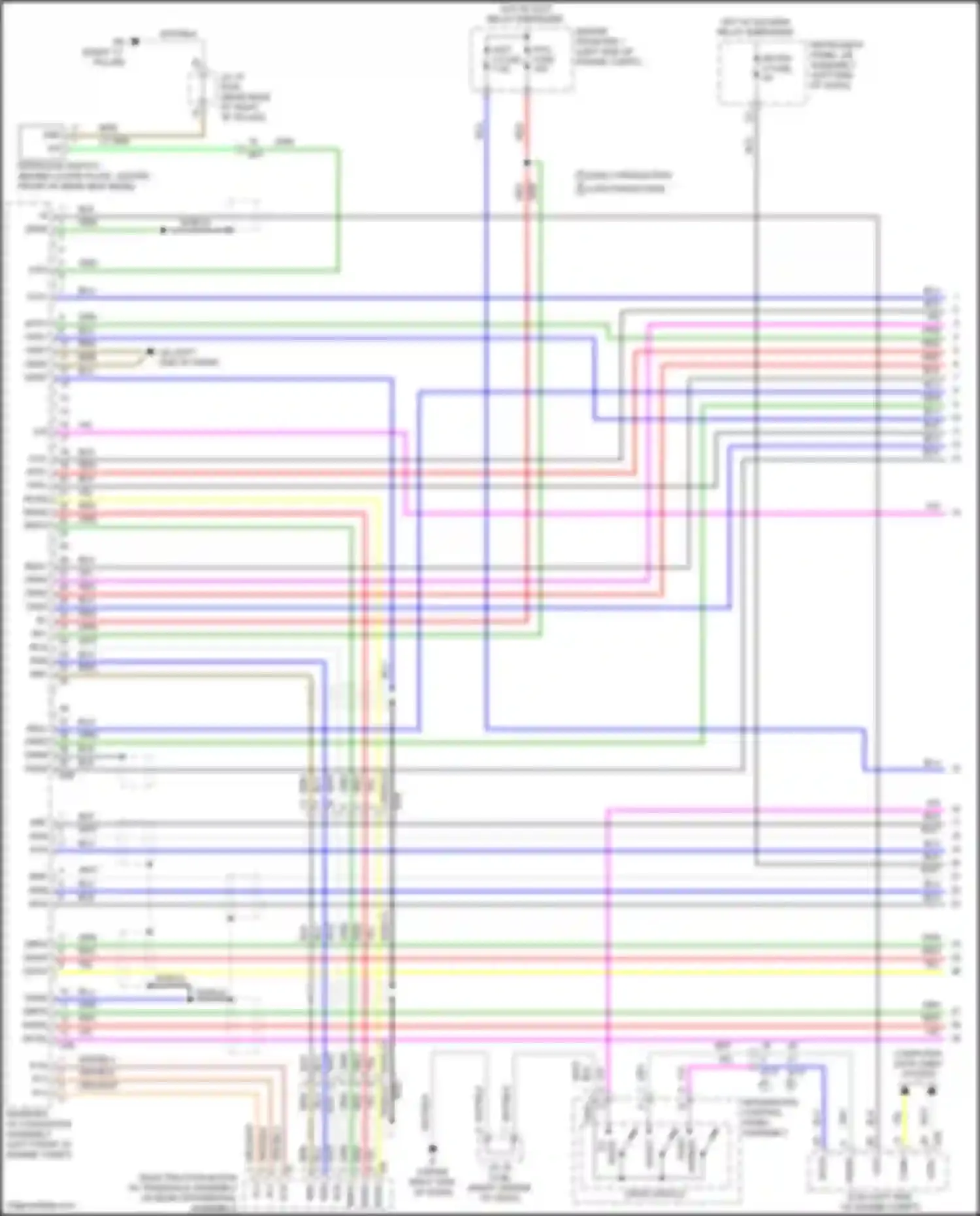 Wiring diagram mth+ for Lexus NX Z10 facelift (2017-2021) (1 of 4)