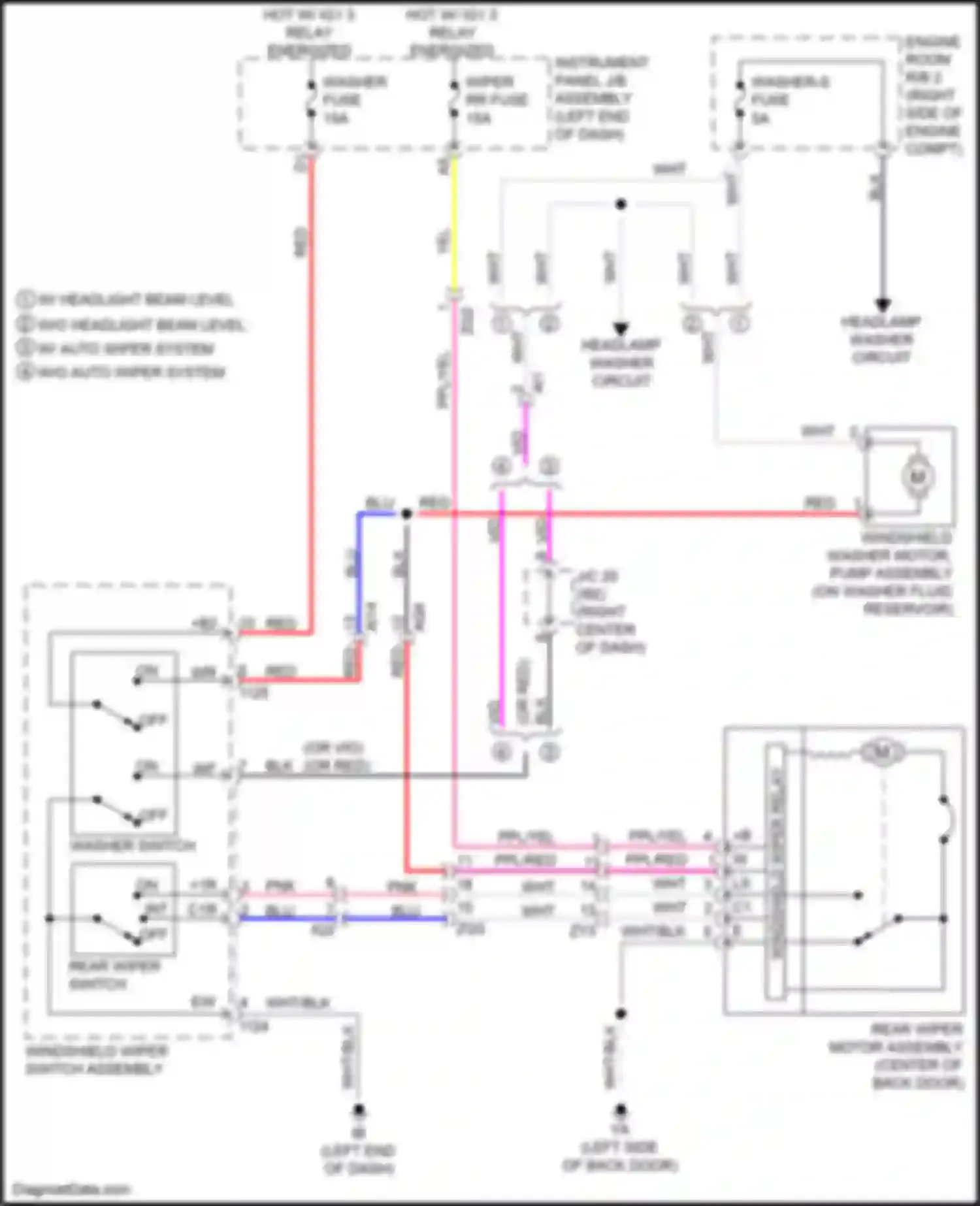 Wiring diagram (or red/ for Lexus NX Z10 facelift (2017-2021) (7 of 19)