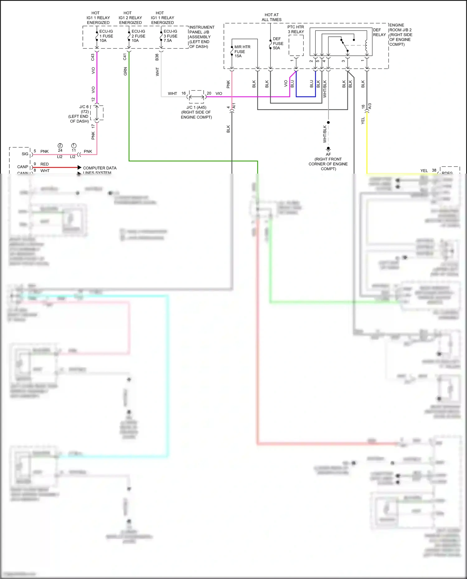 Lexus NX Z10 facelift (2017-2021) pnk wiring diagram  (140 of 202)