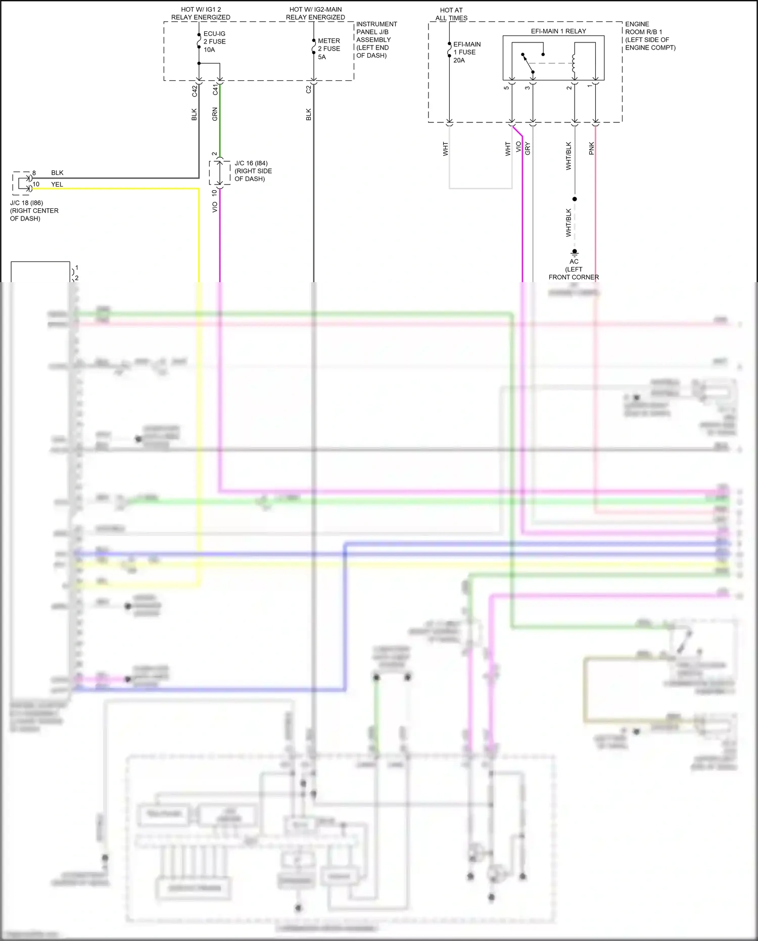 Lexus NX Z10 facelift (2017-2021) pnk wiring diagram  (54 of 202)